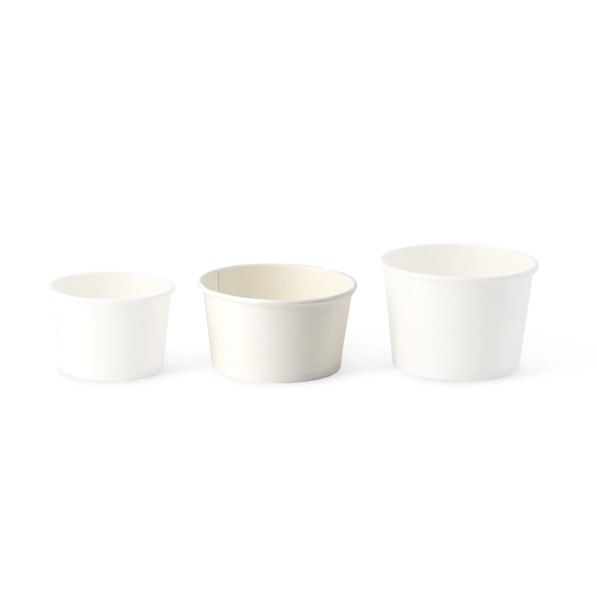 12 oz Paper Soup Container (eco-friendly coating), Ø 115 mm, white