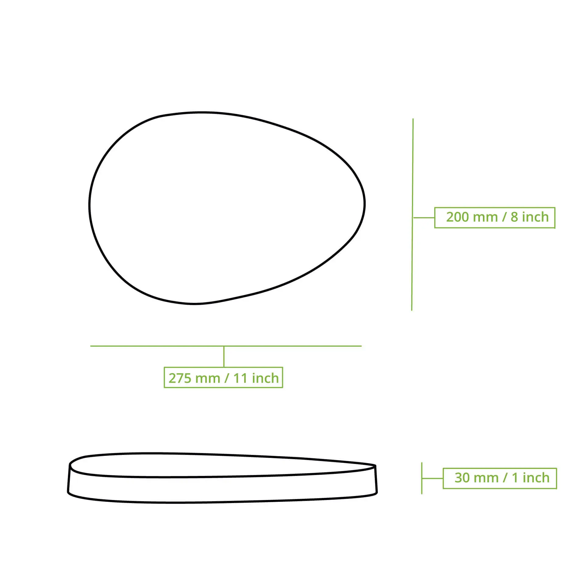 Mehrwegdeckel "merways Plate" 27,5 x 20 x 3 cm, PP, grau Mehrwegdeckel "merways Plate" 27,5 x 20 x 3 cm, PP, grau