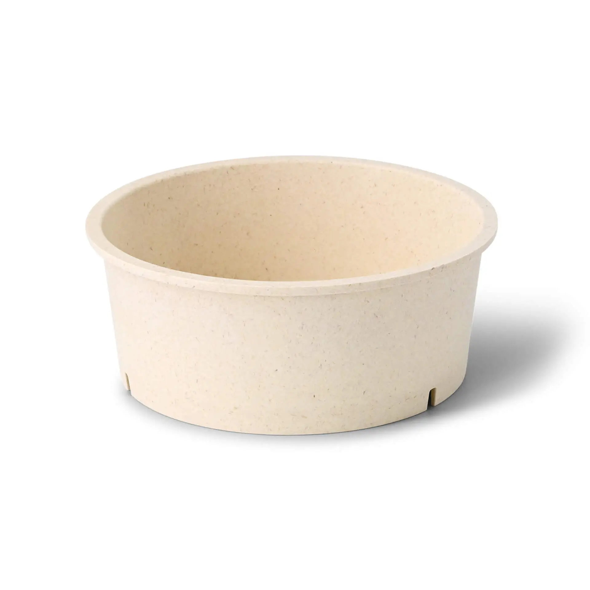 Mehrweg-Schalen "merways Bowl" 650 ml, Ø 150 mm, Cashew / creme-weiß