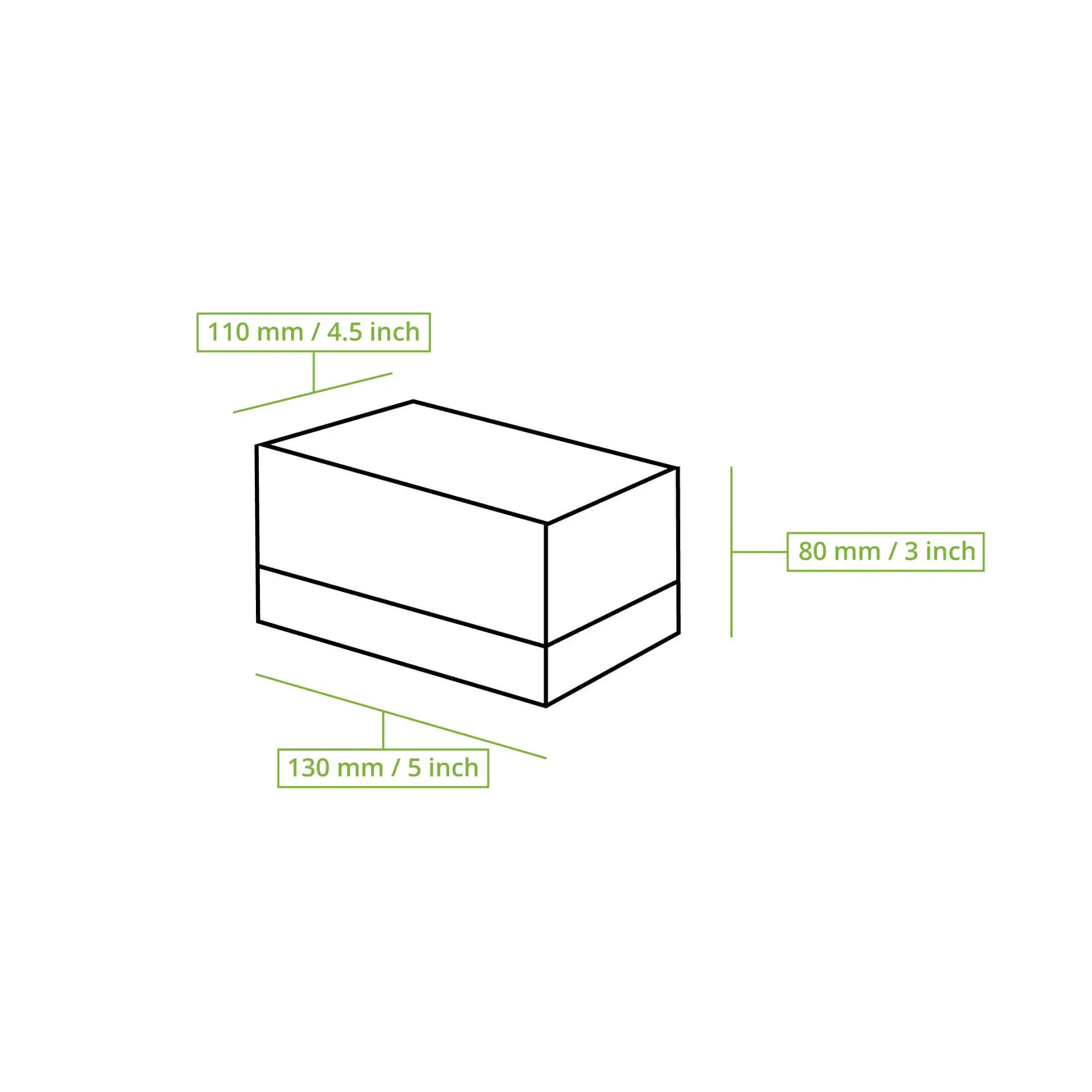 Pastry-boxes 13 x 11 x 8 cm, cellulose-window, white Pastry-boxes 13 x 11 x 8 cm, cellulose-window, white