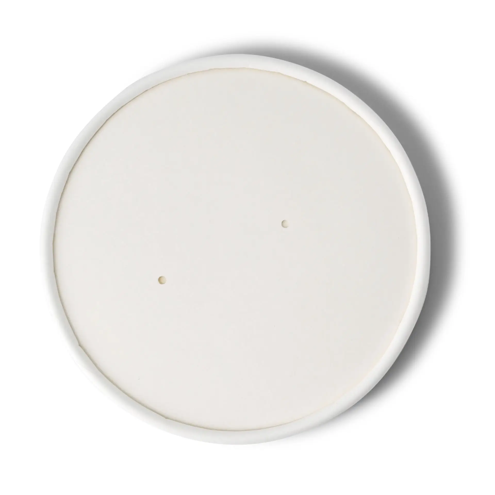 Cardboard membrane lids Ø 116 mm, white Cardboard membrane lids Ø 116 mm, white