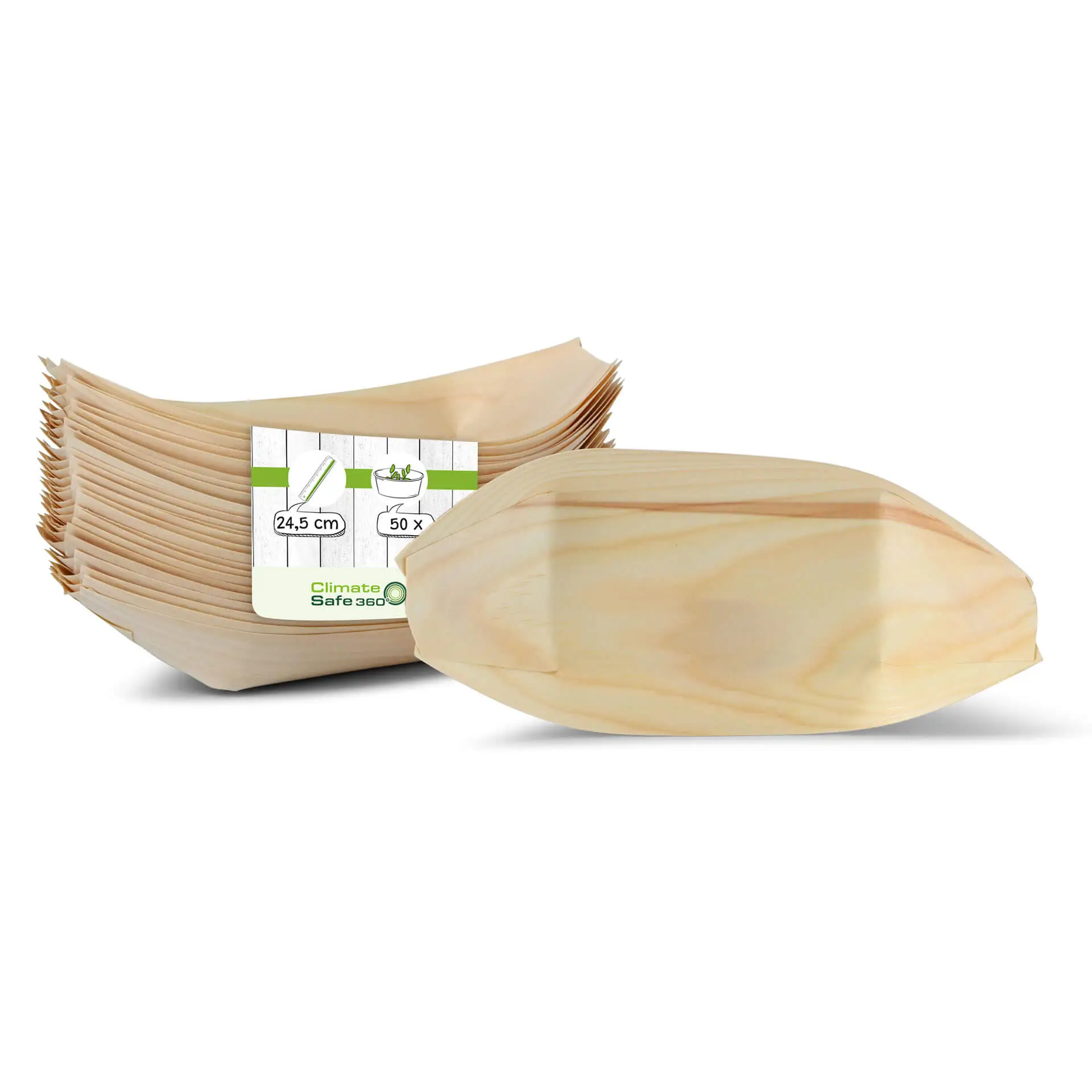Wooden boats 24,5 cm dca017791-holzschiffchen-245-cm