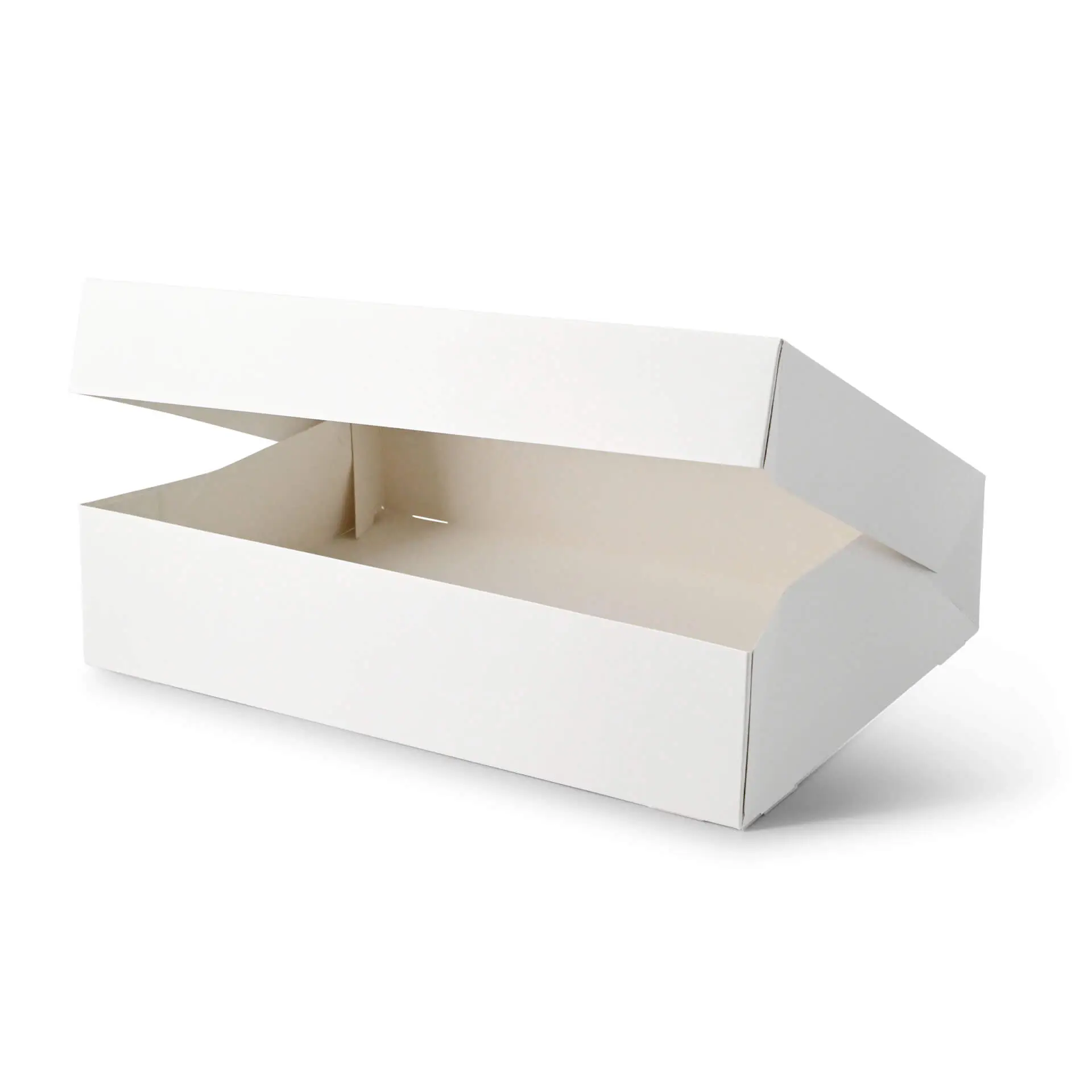 Cupcake boxes (12-pack), cellulose window, white Cupcake boxes (12-pack), cellulose window, white