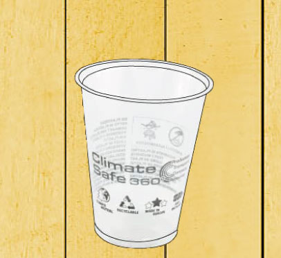 rPET-Becher