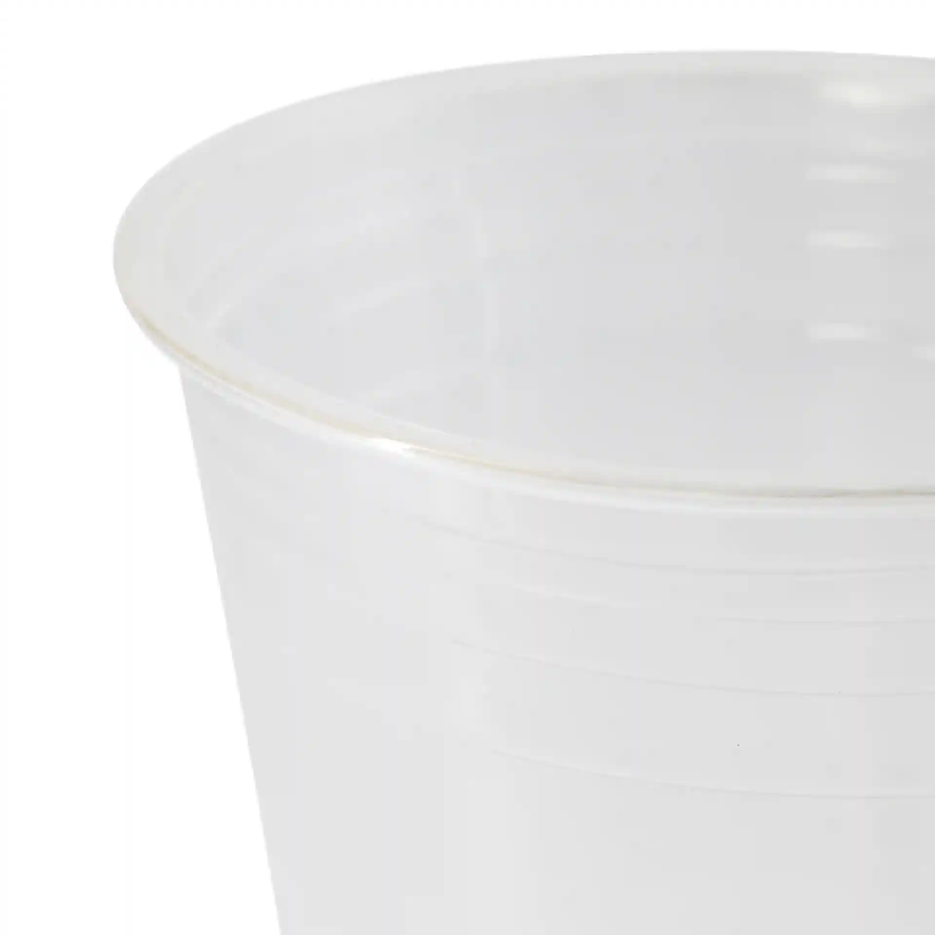 Clear PLA plastic cup with a diameter of 95 mm and a height of 125 mm, designed for a 400 ml capacity.