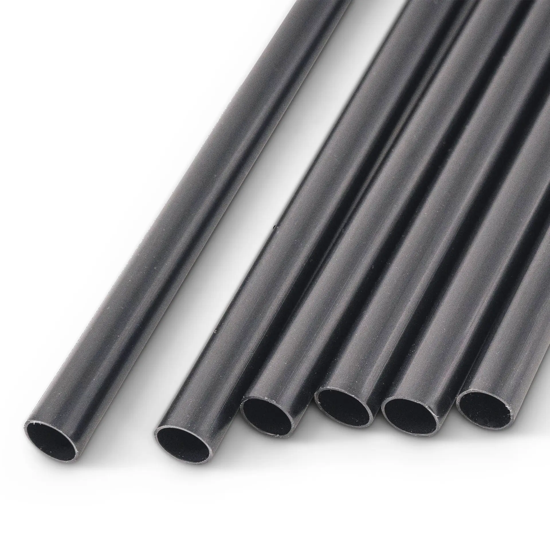Reusable straws 22 cm, Ø 0.7 cm, black