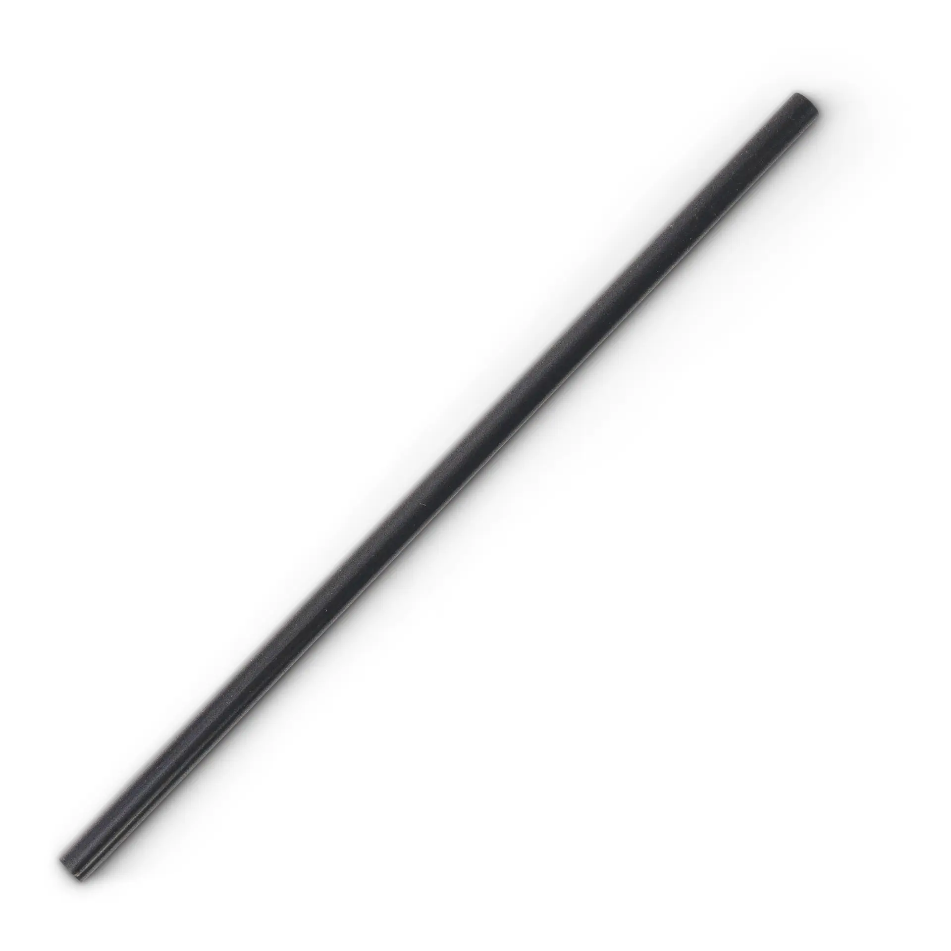 Reusable straws 22 cm, Ø 0.7 cm, black