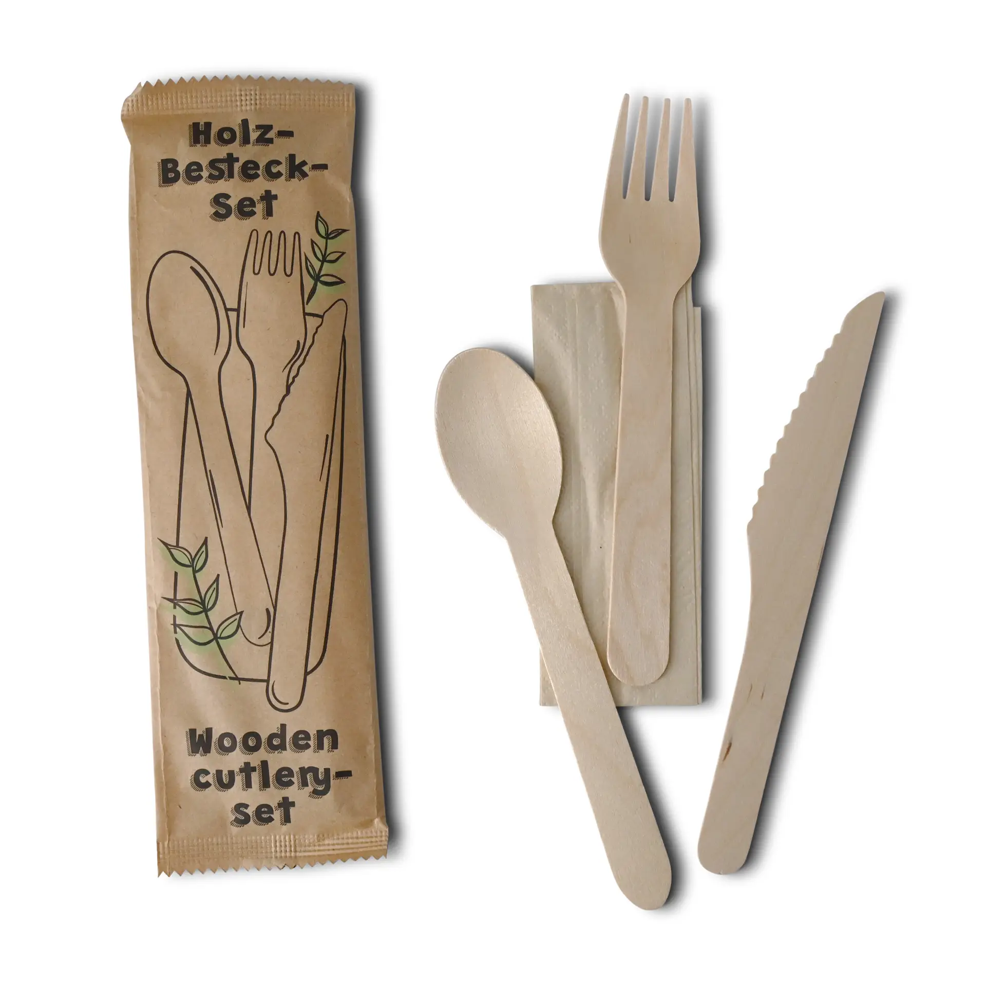 Bestecksets aus Holz Messer, Gabel, Löffel, Serviette dse06297-bestecksets-aus-holz-messer-gabel-loeffel-serviette-1