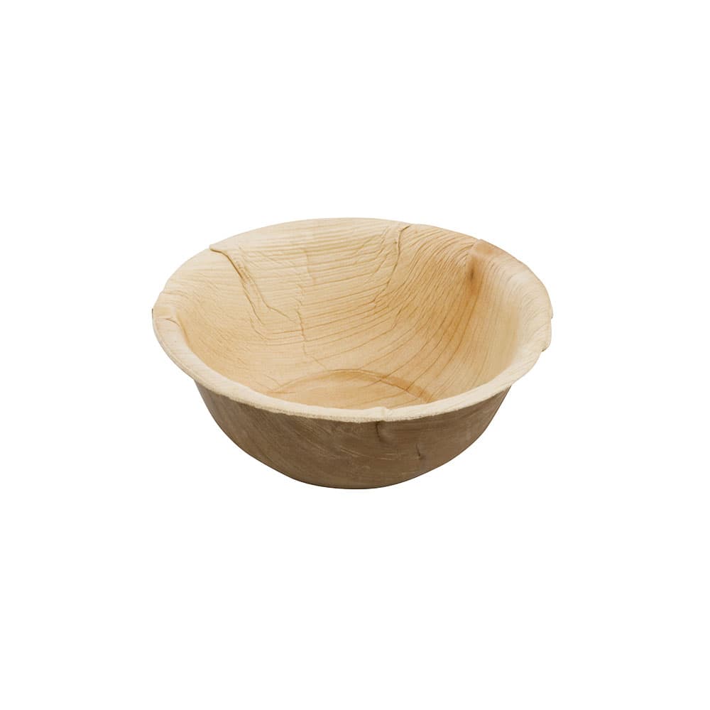 Palmblatt-Schalen, naturbelassen, 275 ml, rund