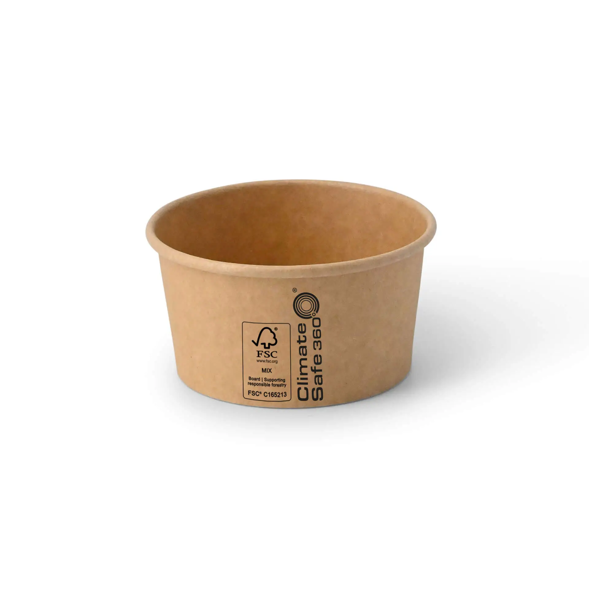 6 oz, max. 7.5 oz Paper cups ice cream S (coated), Ø 92 mm, brown con30015-01-1-eisbecher-pappe-s-beschichtet-150-ml-max-220-ml-92-mm-braun-2