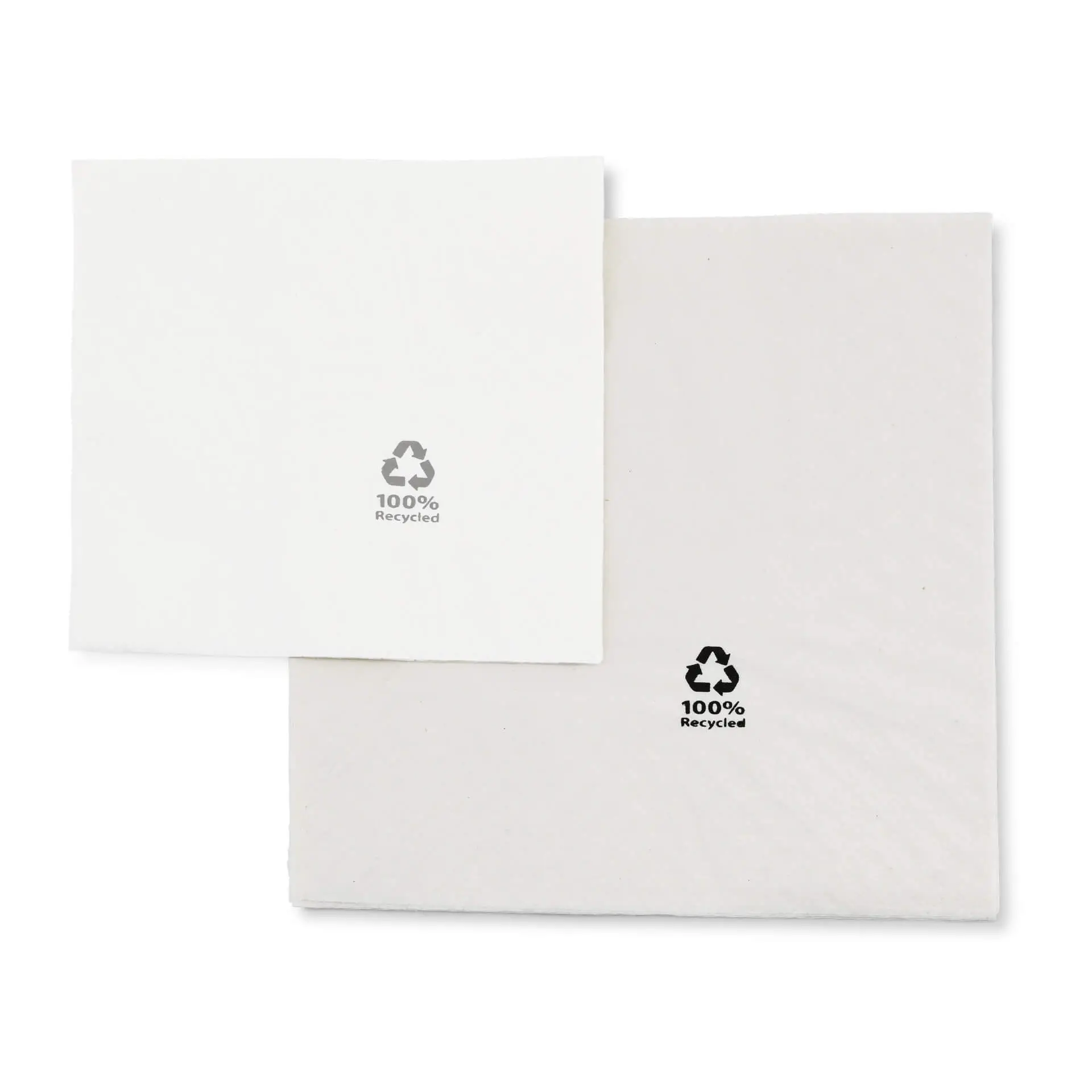 Recycled paper napkins 33 x 33 cm, 2-ply, 1/4 fold, white dse02828-servietten-aus-recyceltem-papier-33-x-33-cm-2-lagig-14-falz-weiss-7