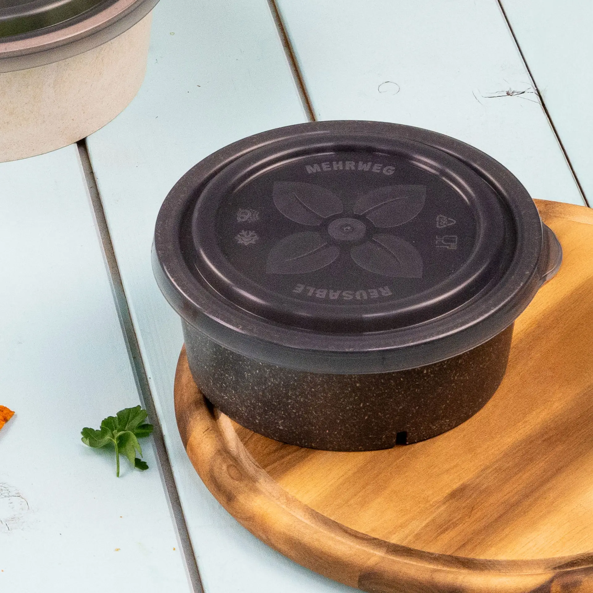 Mehrwegdeckel "merways Bowl" Ø 150 mm, PP, grau dfc008091-mehrwegdeckel-merways-bowl-150-mm-pp-grau-7