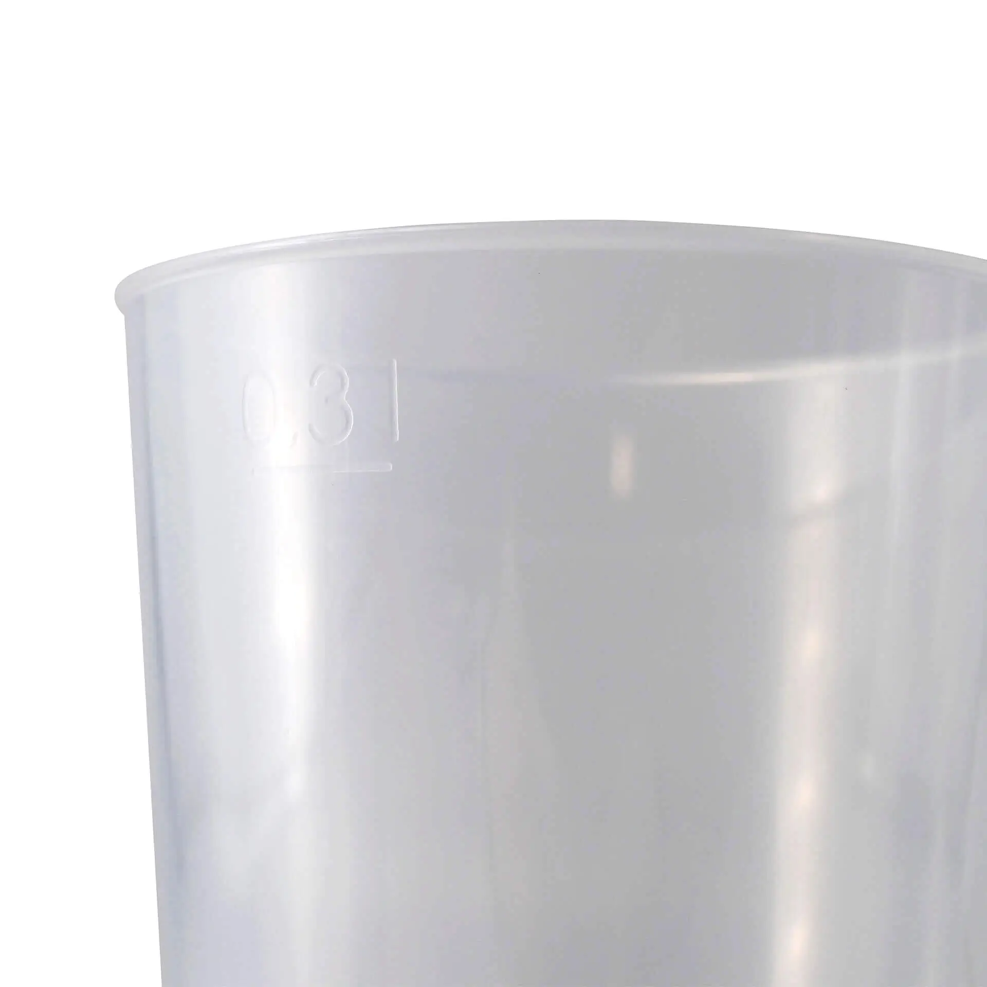11 oz, Reusable cup, Ø 77 mm, PP, transparent