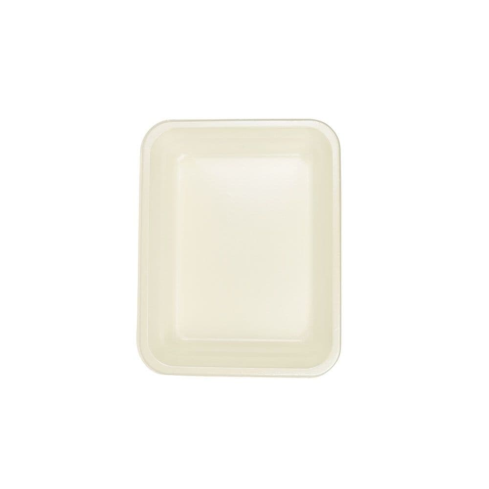 Zellulose-Menü-Schalen 1.300 ml, 25 x 17,7 x 4,5 cm, natur, biobeschichtet