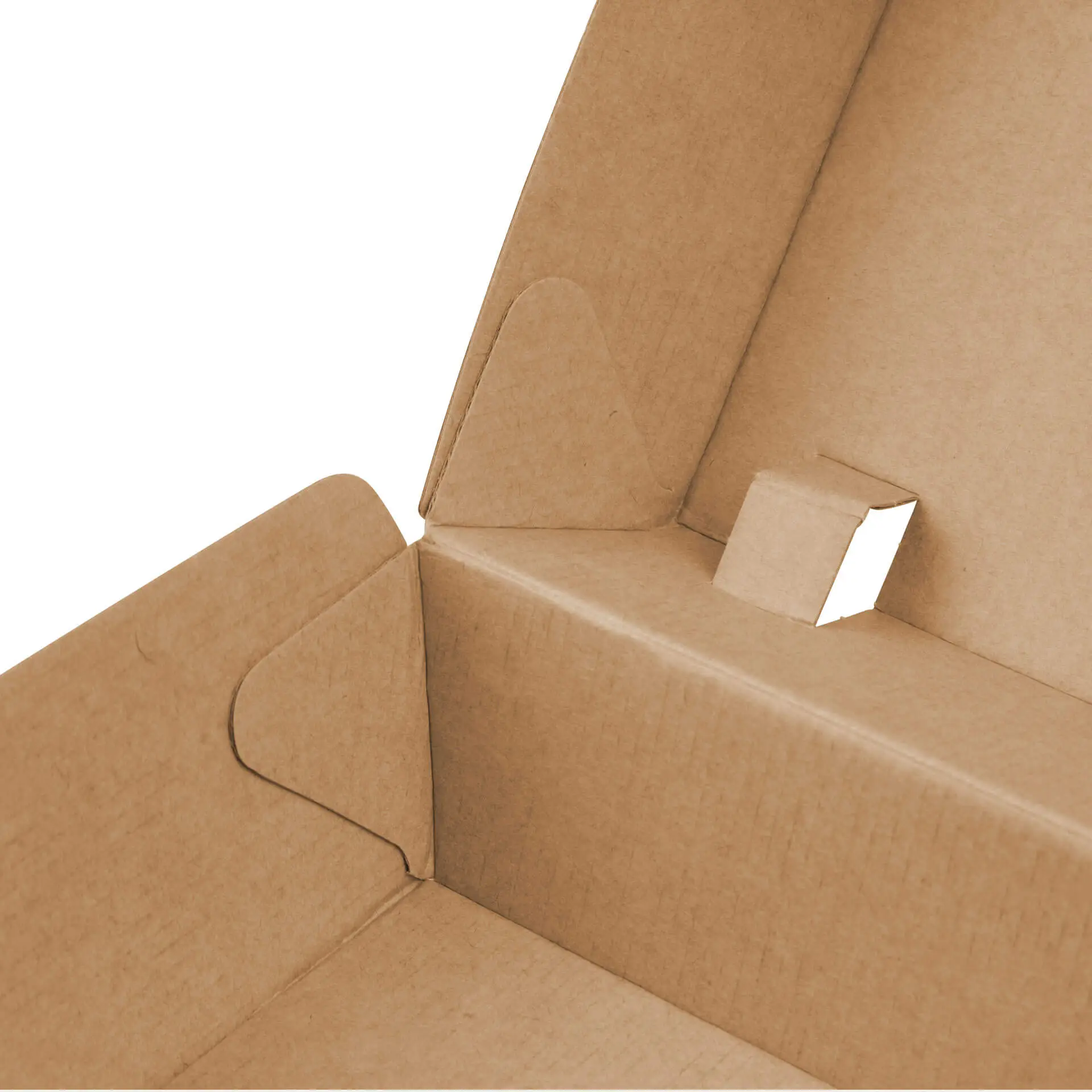 Burger box 13 x 14 x 8 cm, kraft board dfc04285-burgerboxen-13-x-14-x-8-cm-kraftkarton-braun-5