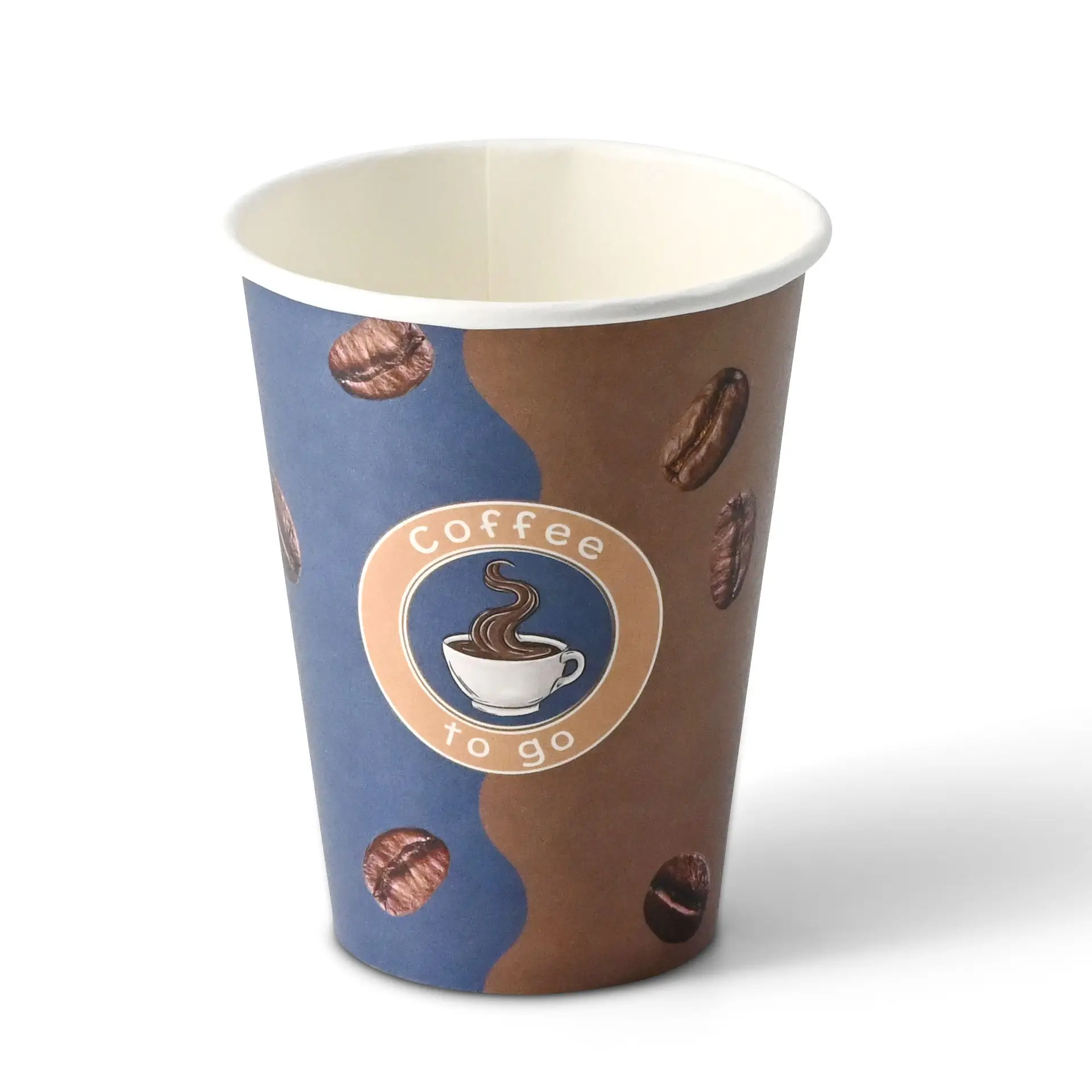 12 oz Paper cup printed with "Coffee" (coated), Ø 80 mm