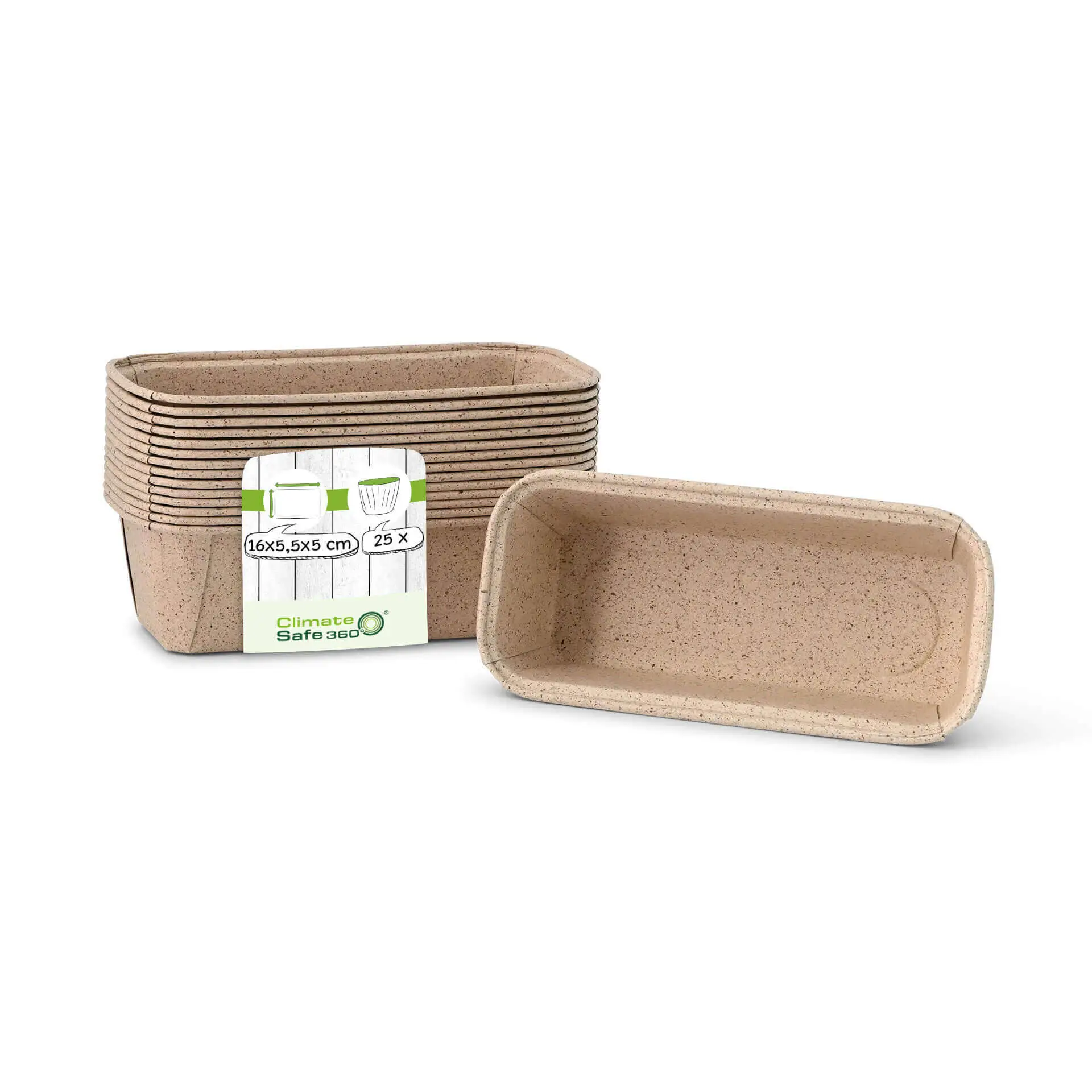 Baking moulds made from cocoa paper 16 × 5.5 × 5 cm, rectangular, brown dre025101-kakaopapier-backformen-16-x-55-x-5-cm-rechteckig-braun