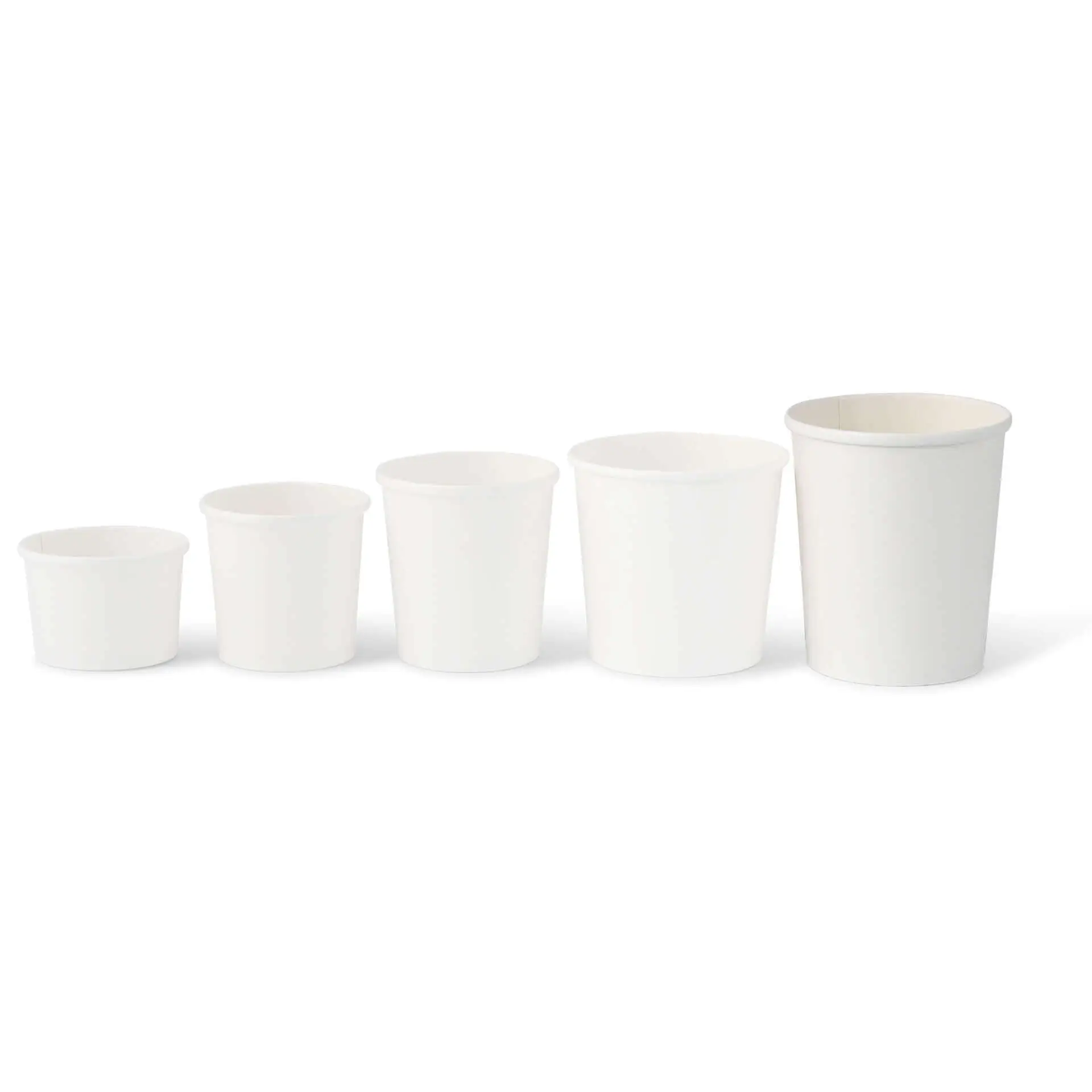 Suppenbecher to go aus Karton (Premium) 800 ml / 32 oz, Ø 115 mm, weiß, bio-beschichtet