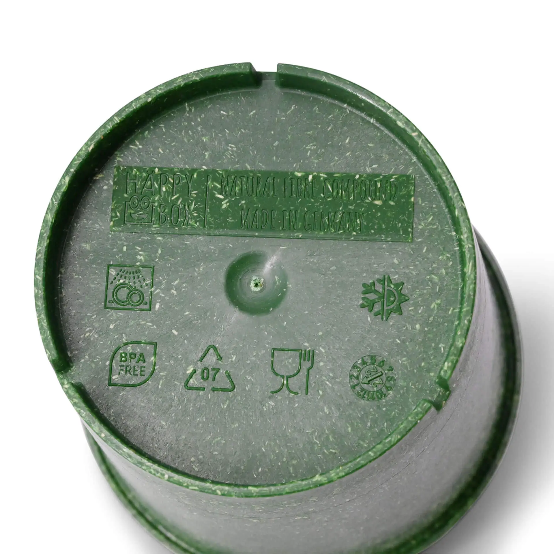 Mehrweg-Becher "merways Cup" 400 ml, Ø 95 mm, Spinat / dunkelgrün dfc008321-mehrweg-becher-merways-cup-400-ml-95-mm-spinat-dunkelgruen-3