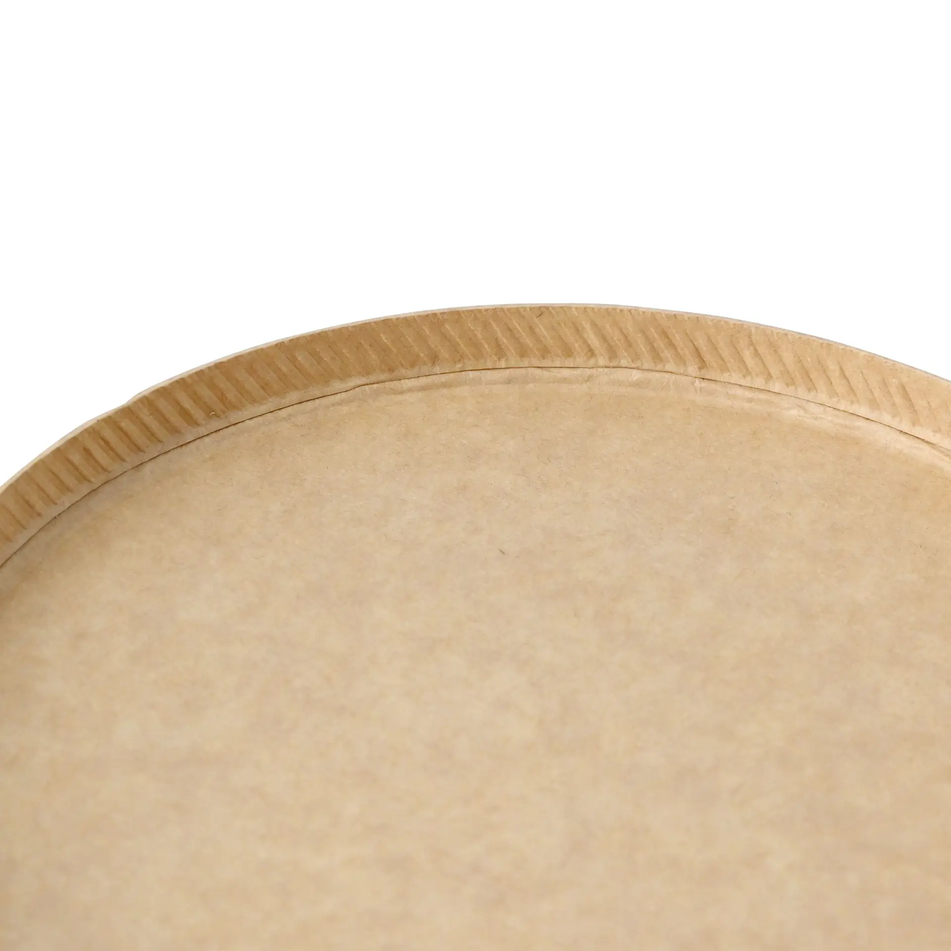 Paper-bowls (eco-friendly coating) 800 ml, Ø 150 mm, brown, round