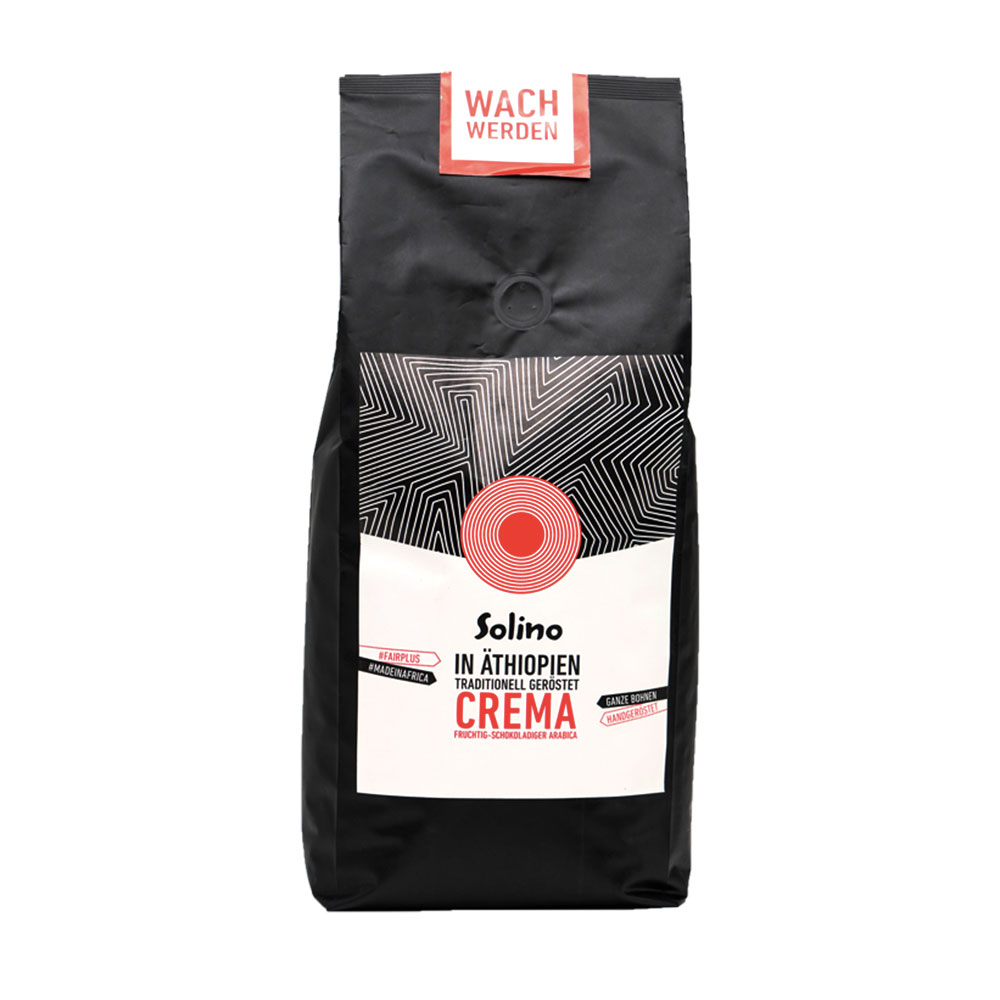 Solino Kaffee Crema "Hochland Arabica" 1 x 1000 g, ganze Bohne