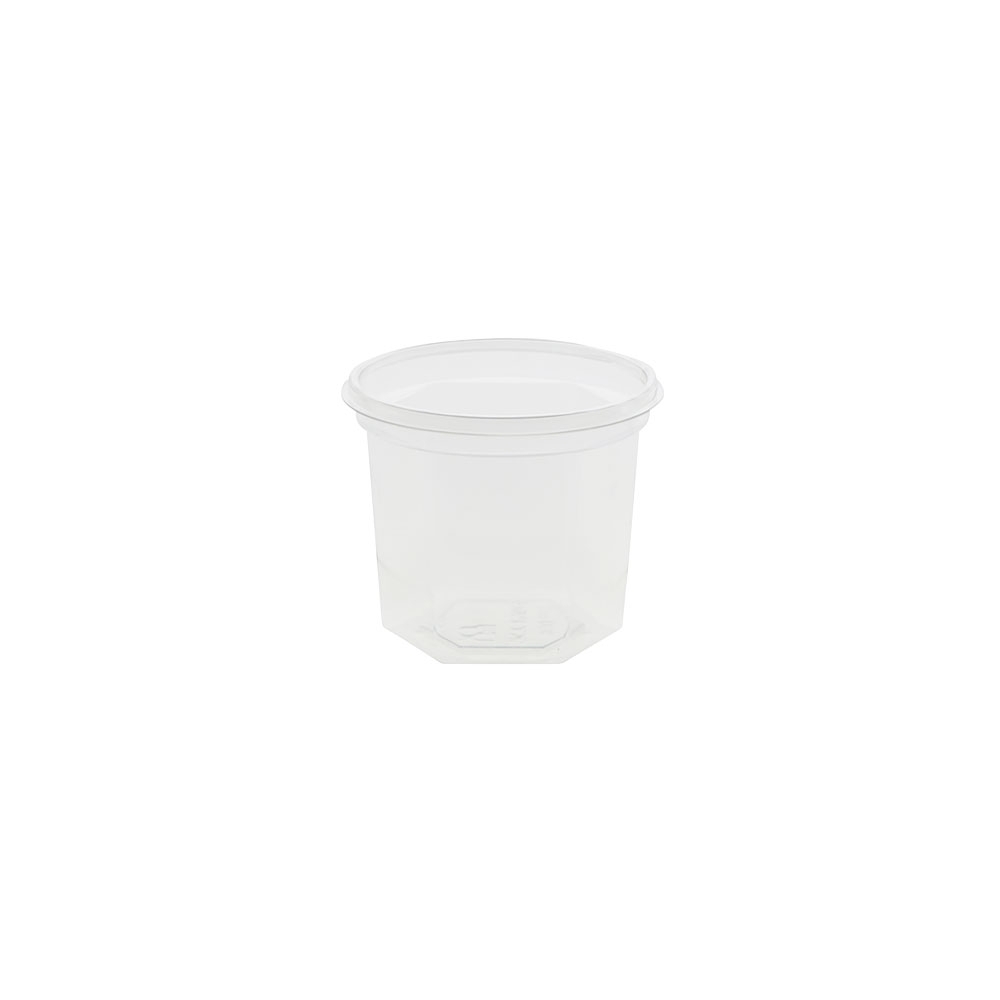 rPET-Portionsbecher 100 ml, Ø 65 mm, transparent