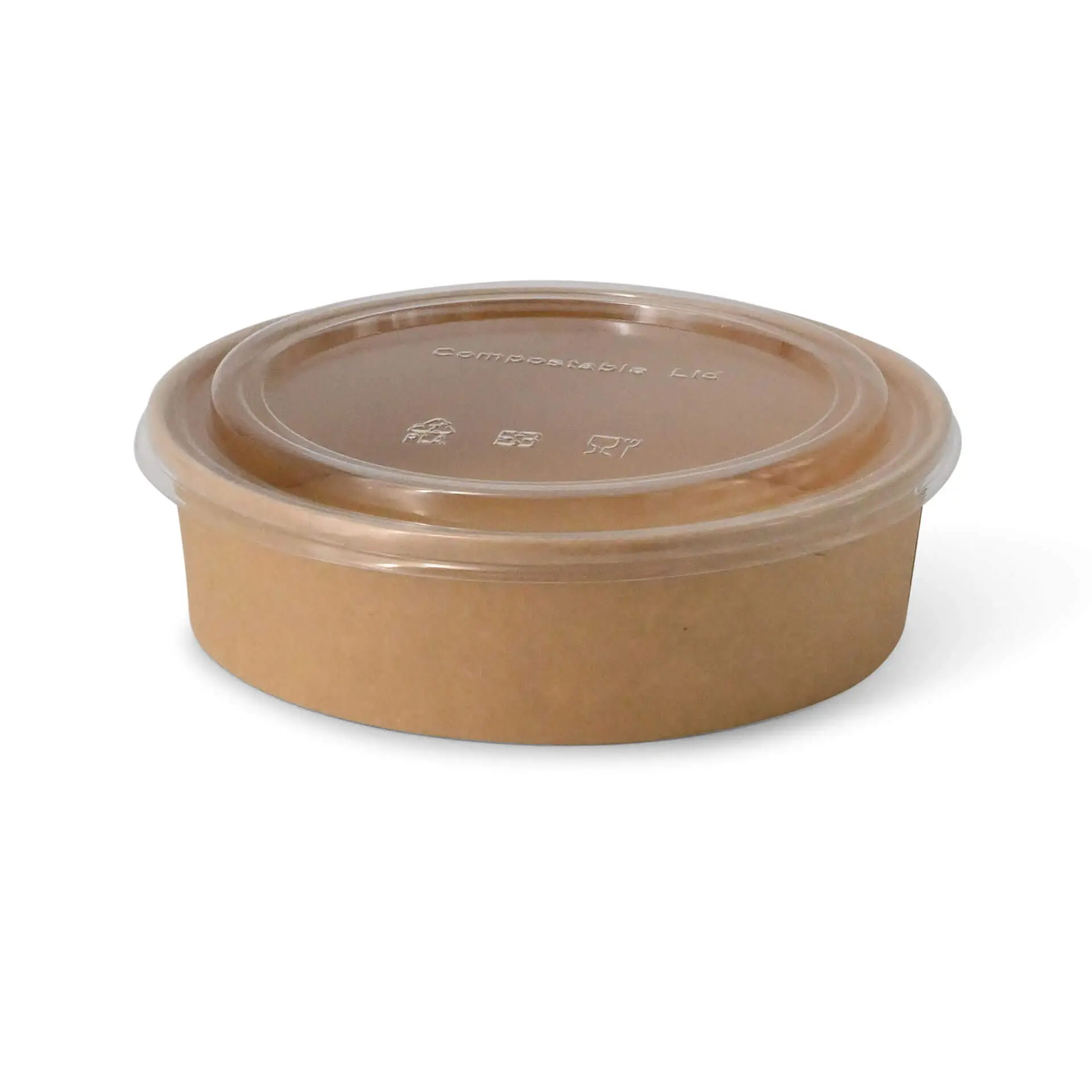 Kartonschale / Salatschale (Premium) 700 ml, Ø 185 mm braun, rund dfc088651-kartonschale-salatschale-premium-700-ml-185-mm-braun-rund-4