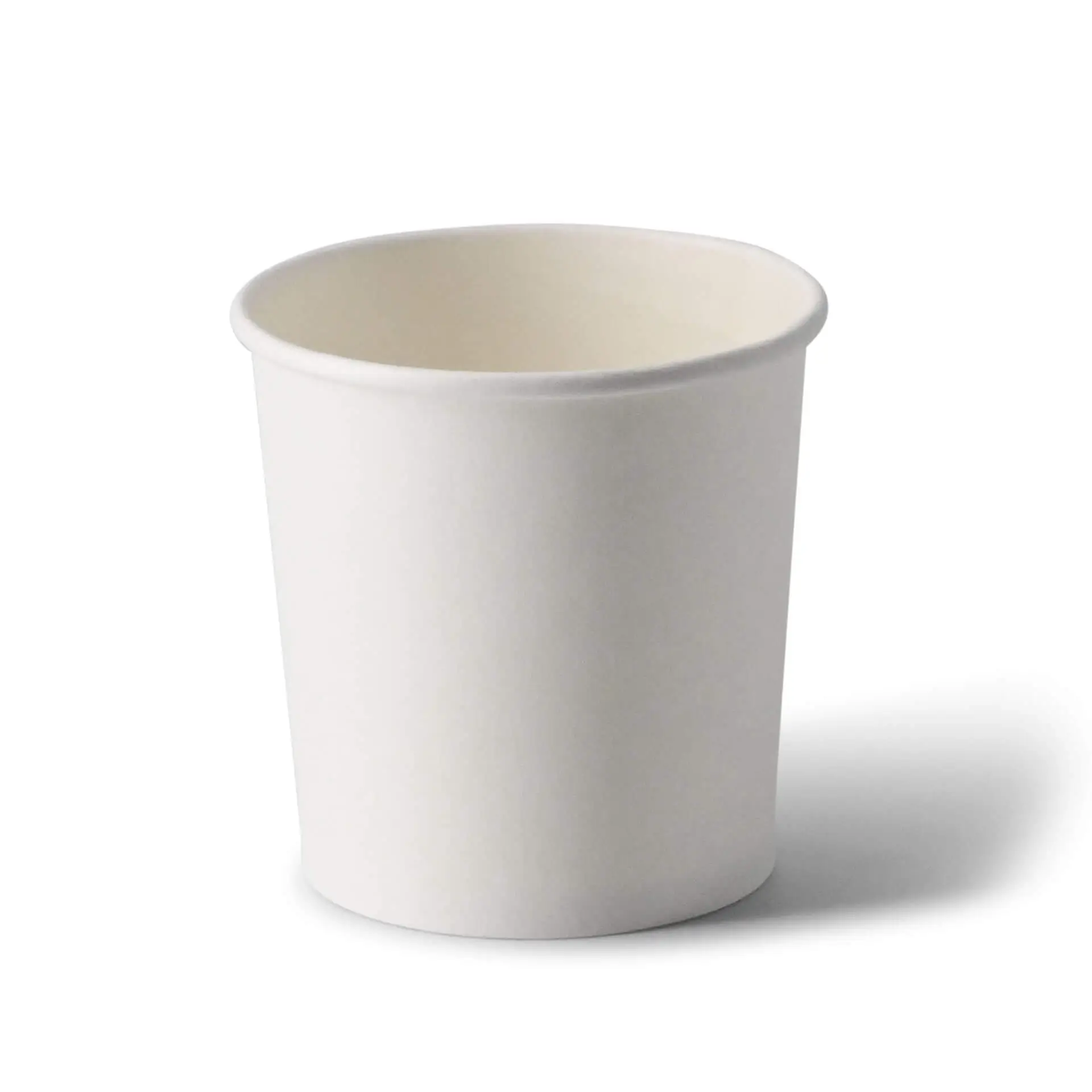 Suppenbecher to go aus Karton (Premium) 300 ml, Ø 90 mm, weiß, bio-beschichtet