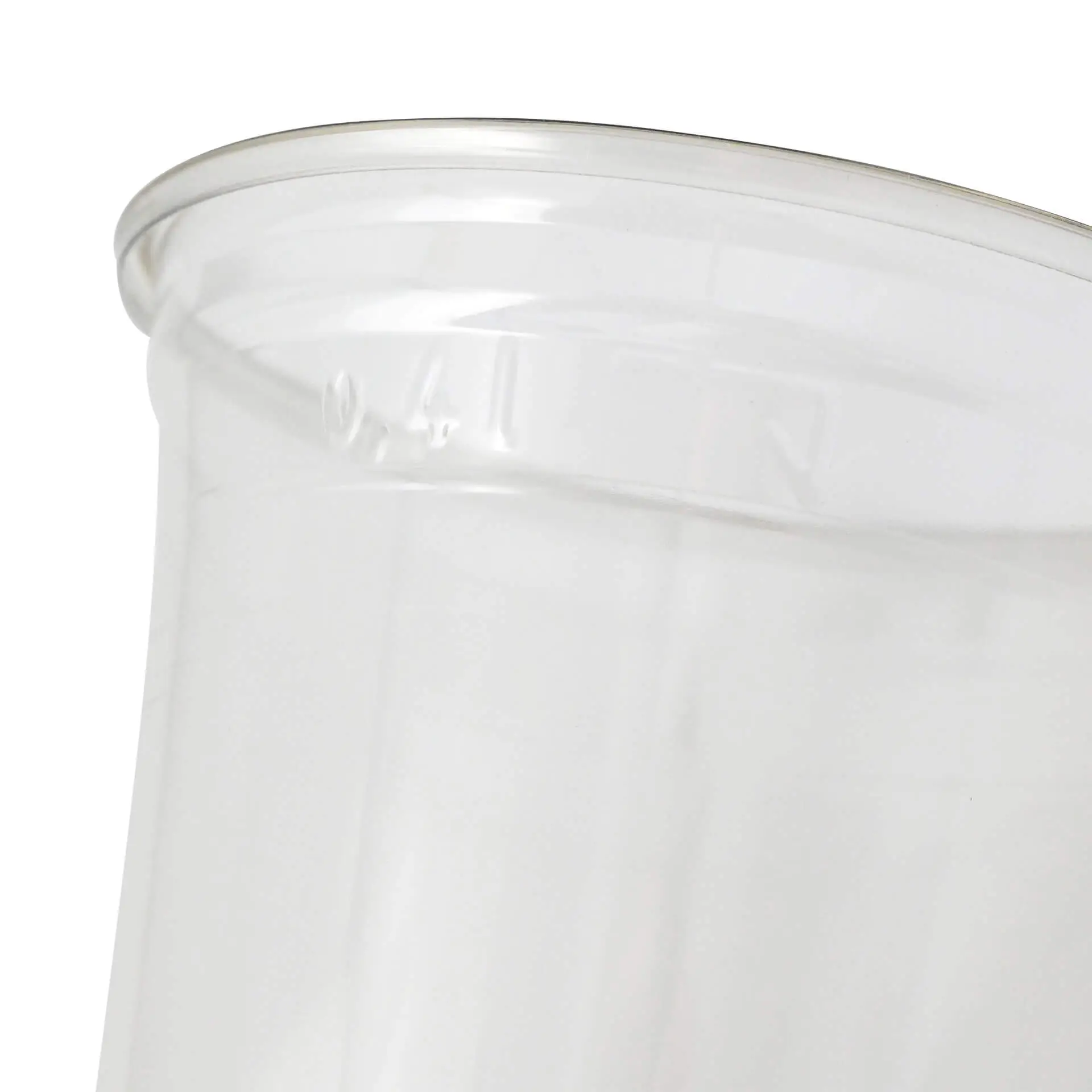 Plastikbecher bedrucken 400 ml / 16 oz, transparent, rPET