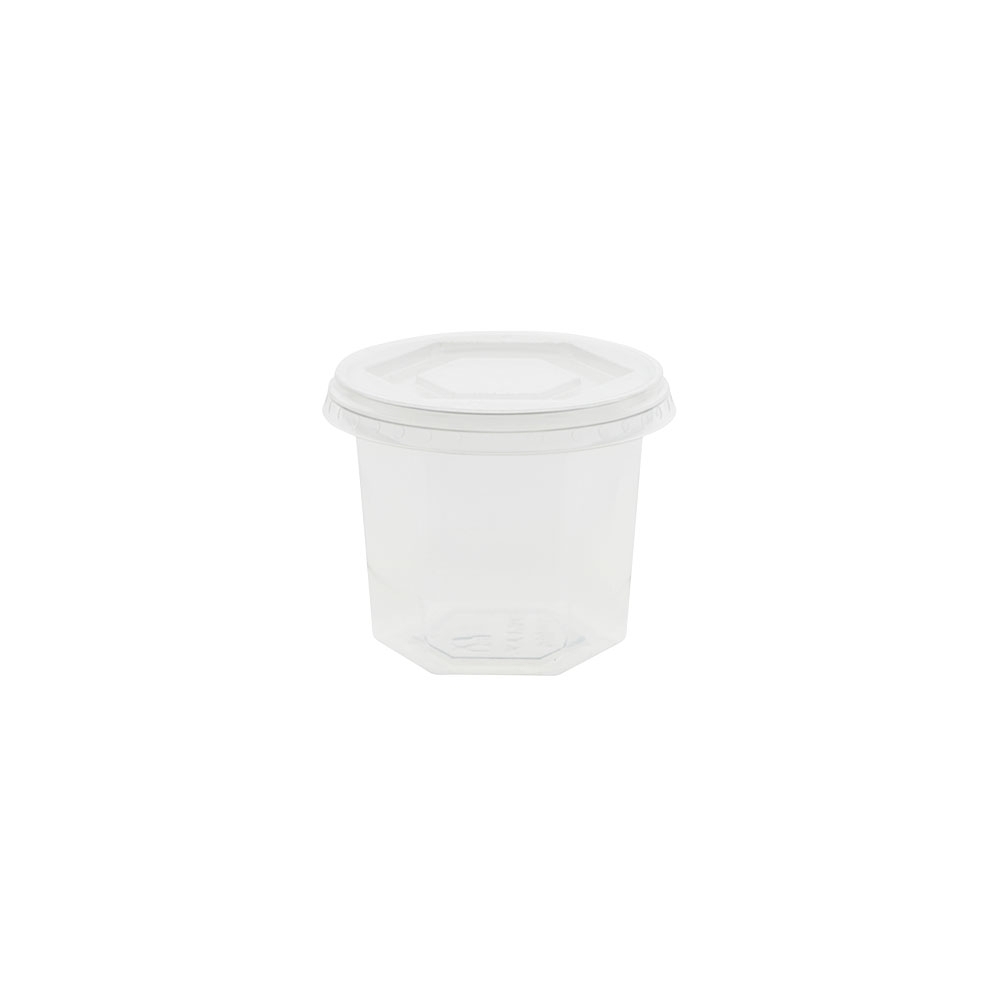 rPET-Portionsbecher 100 ml, Ø 65 mm, transparent