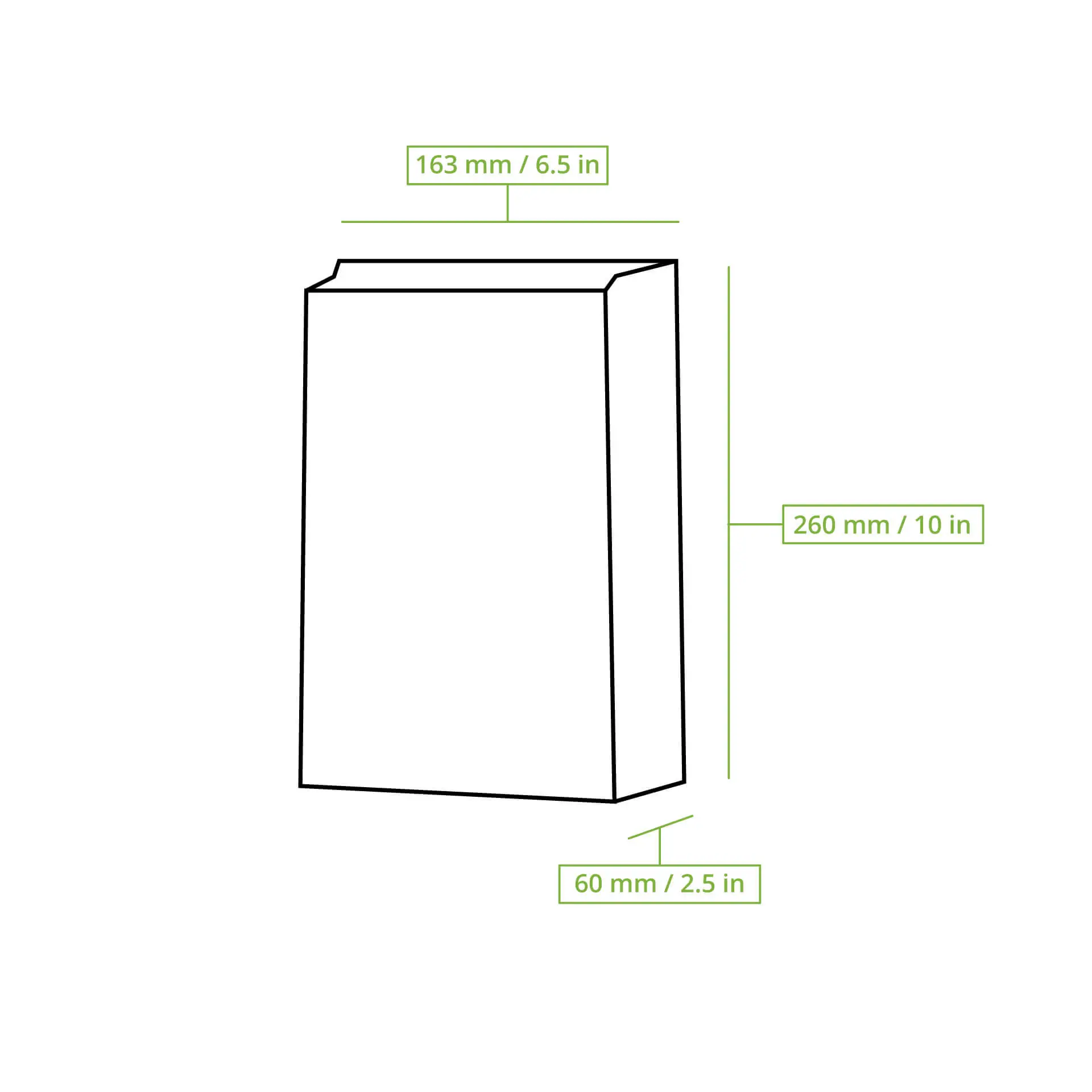 Imbissbeutel 16,5 x 6 x 26 cm, 2-lagig, braun, Pergamentersatz Imbissbeutel 16,5 x 6 x 26 cm, 2-lagig, braun, Pergamentersatz