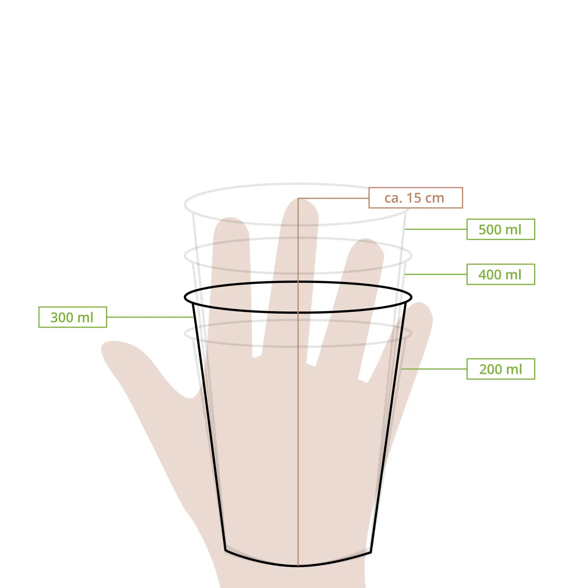 12 oz rPET clear cups, Ø 95 mm dcd060551-rpet-klarbecher-300-ml-12-oz-95-mm-9