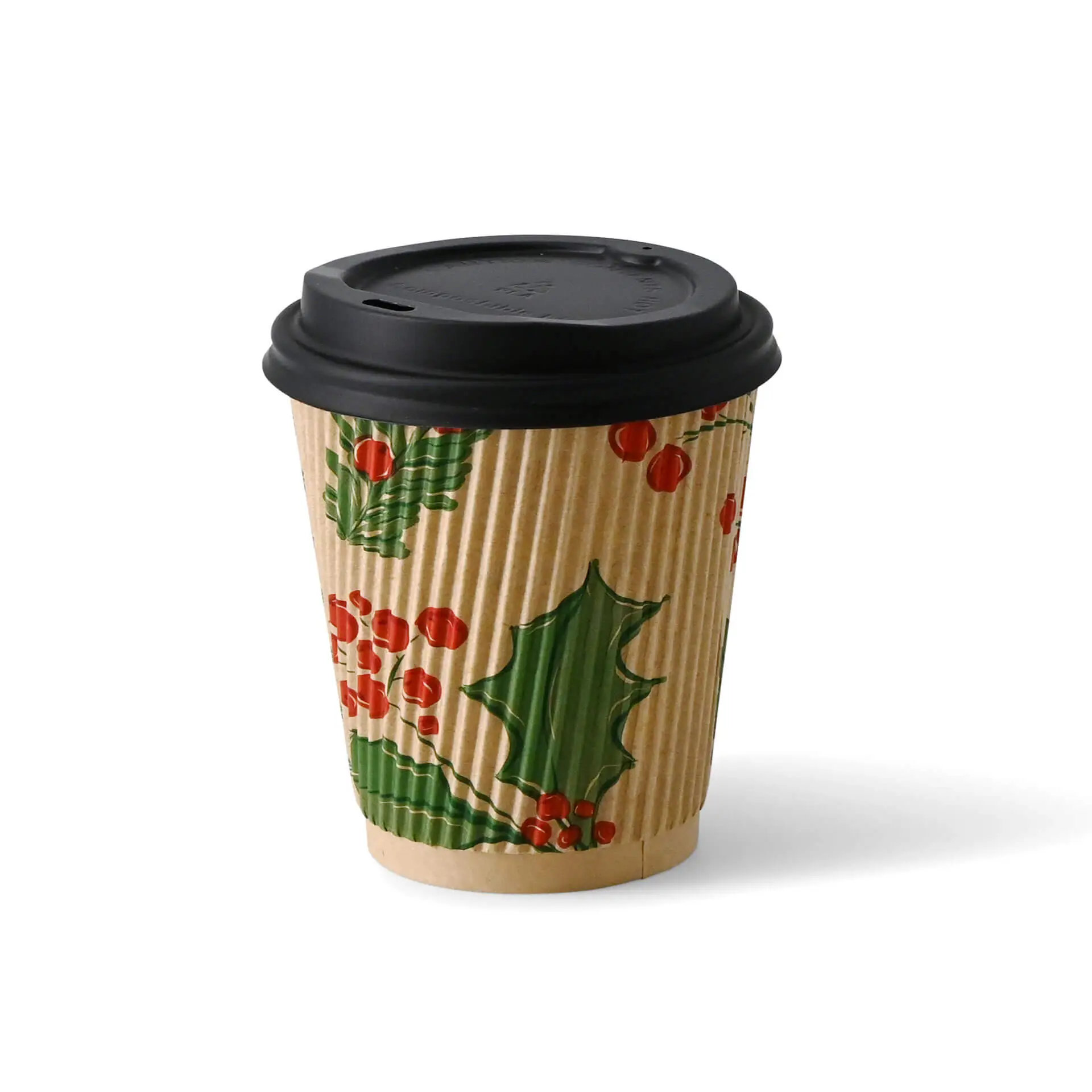 8 oz Ripple cups Winter "Branches", Ø 80 mm, unbleached dhd04837-riffelbecher-winter-zweige-200-ml-8-oz-80-mm-ungebleicht-3