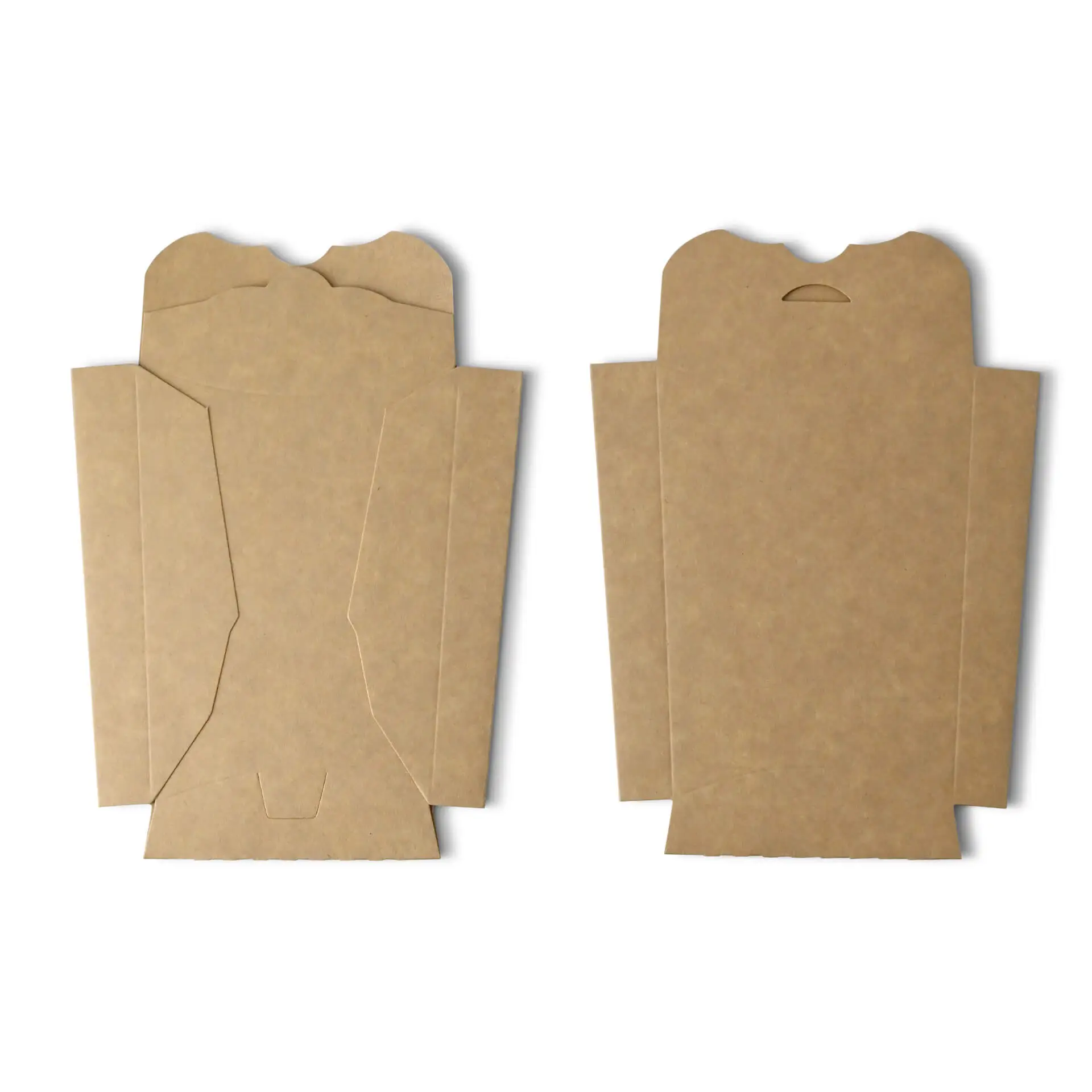 Pommes Boxen 8 x 5,5 x 11 cm, braun Pommes Boxen 8 x 5,5 x 11 cm, braun