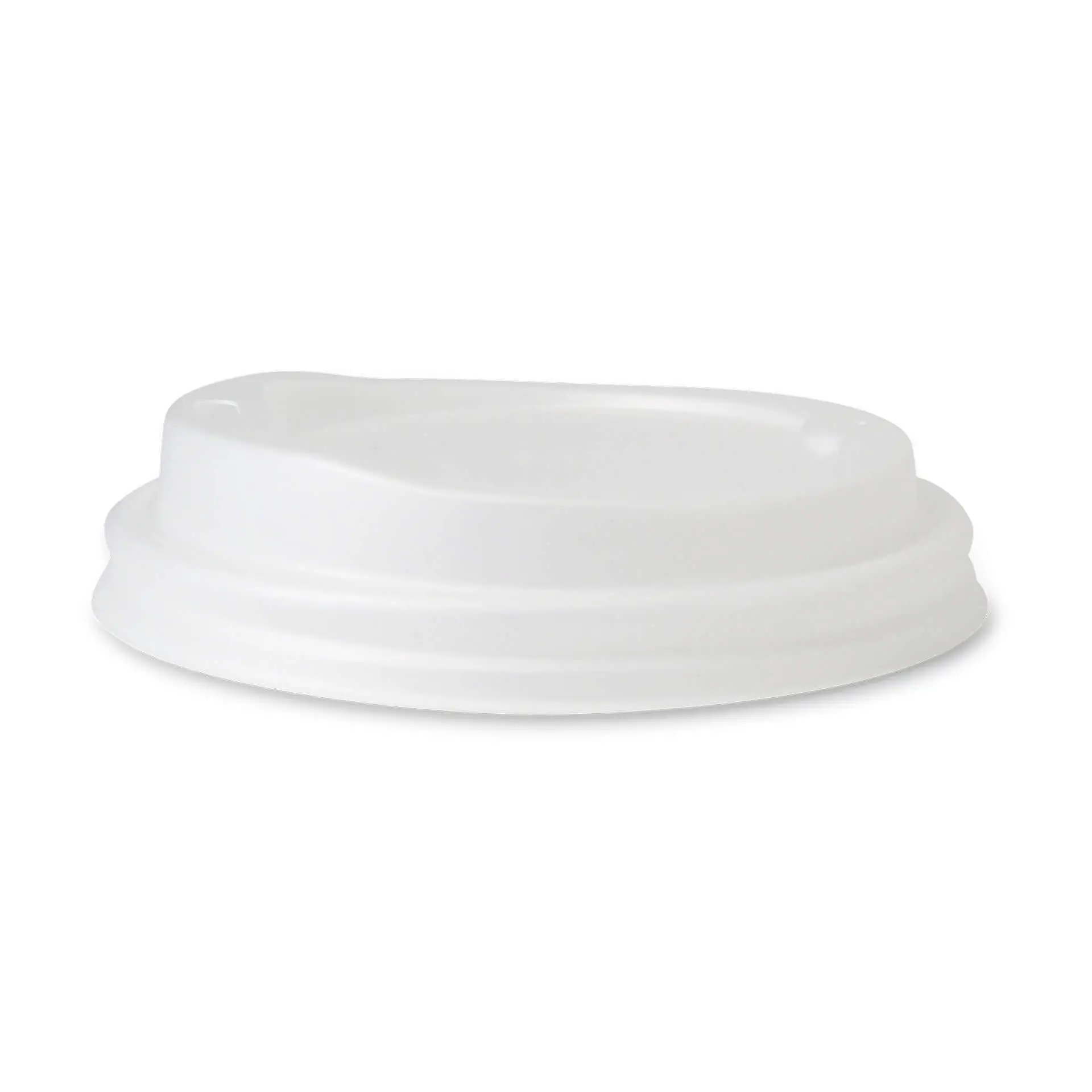 CPLA-Deckel Ø 90 mm, weiß, Trinköffnung