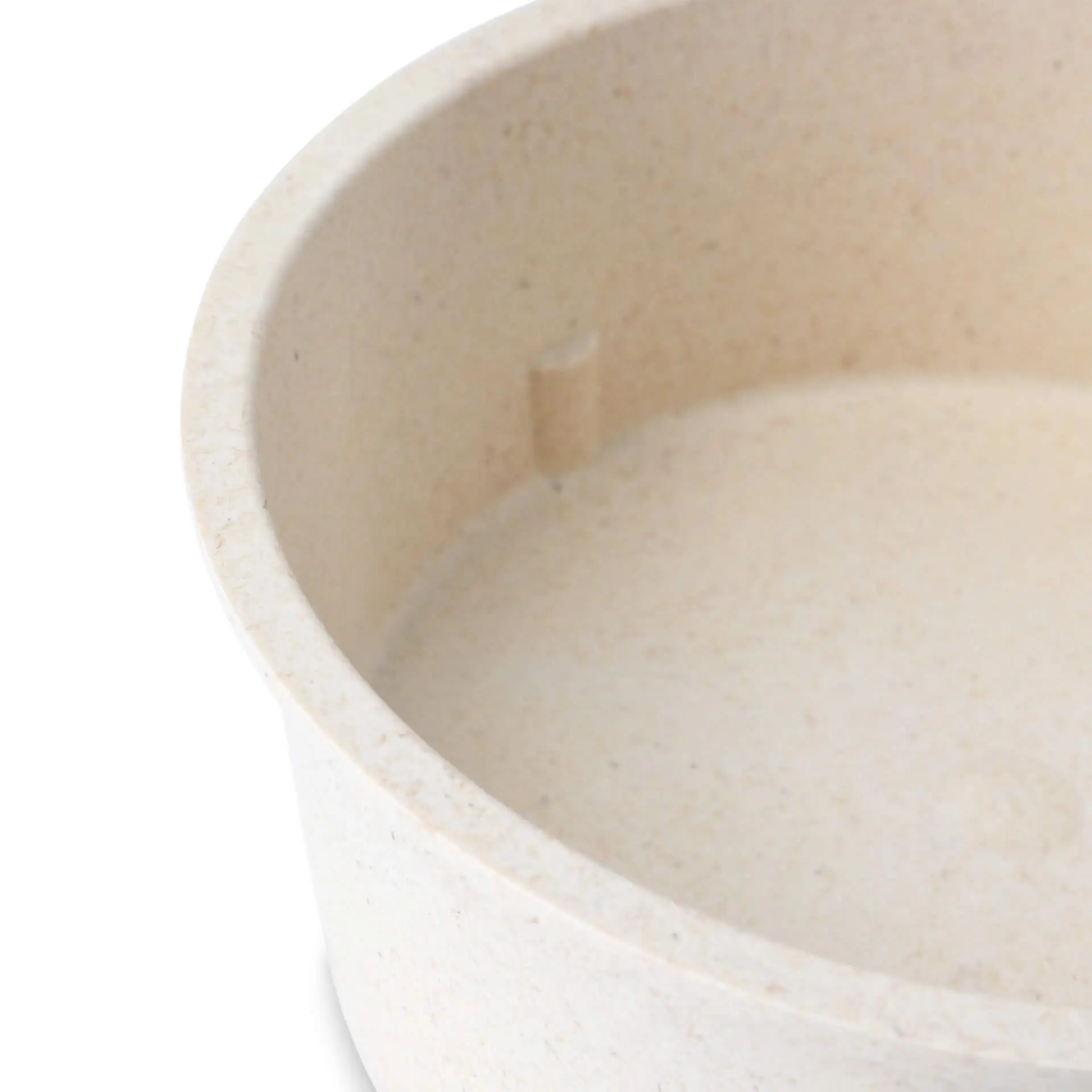 Mehrweg-Schalen "merways Bowl" 650 ml, Ø 150 mm, Cashew / creme-weiß