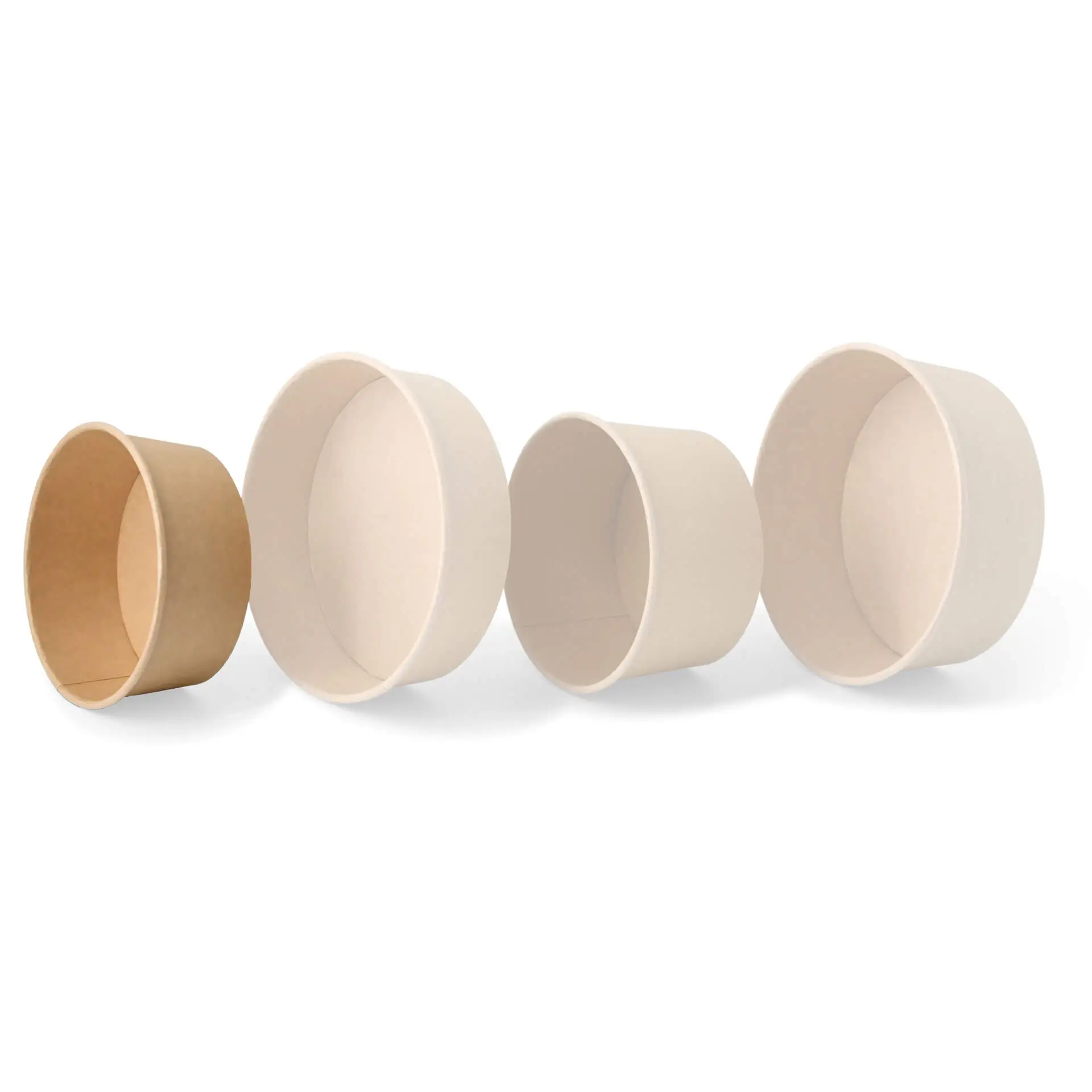 Paper-bowls (premium) 650 ml, Ø 150 mm, brown, round, eco-friendly coating dfc08820-kartonschale-salatschale-premium-650-ml-150-mm-braun-rund-bio-beschichtet-9