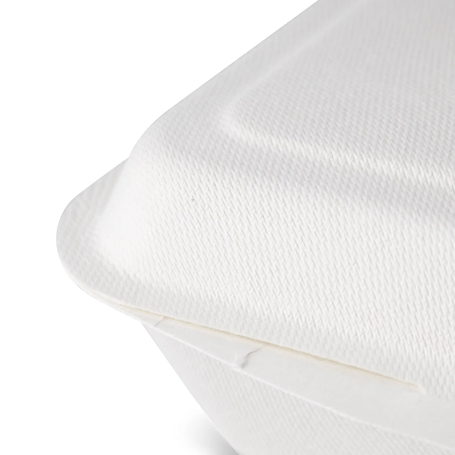 Fast Food Behälter aus Zuckerrohr 18,5 x 13 x 6,5 cm, Klappdeckel, rechteckig dfc013071-fast-food-behaelter-aus-zuckerrohr-185-x-13-x-65-cm-klappdeckel-rechteckig-6