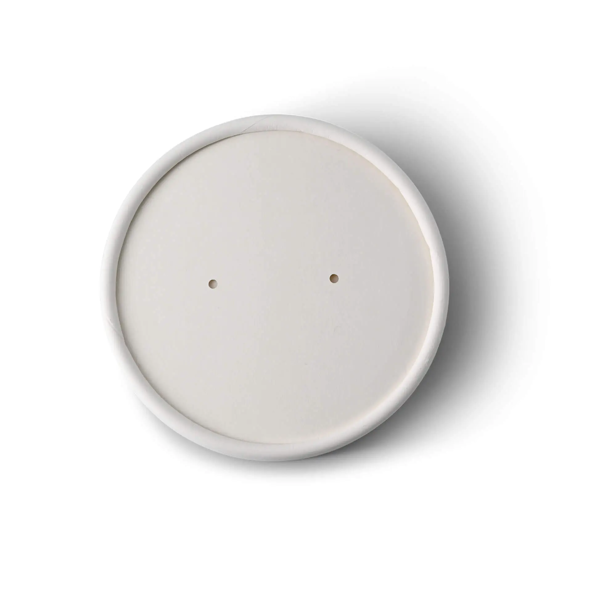 Membrandeckel aus Karton (bio-beschichtet) Ø 90 mm, weiß