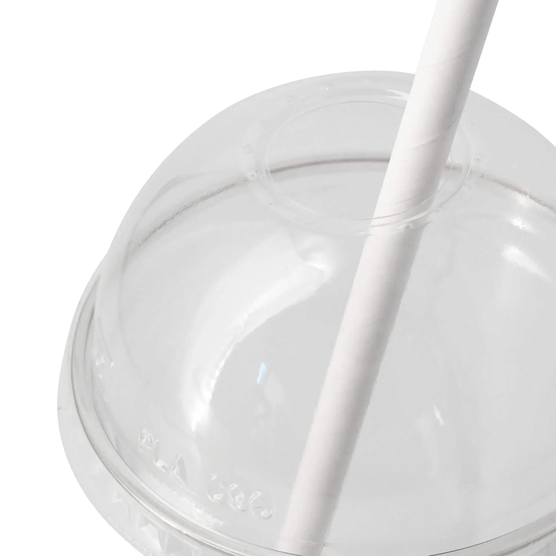 PLA Dome Lid Ø 96 mm, straw hole dcd000521-pla-domdeckel-96-mm-halmloch-4