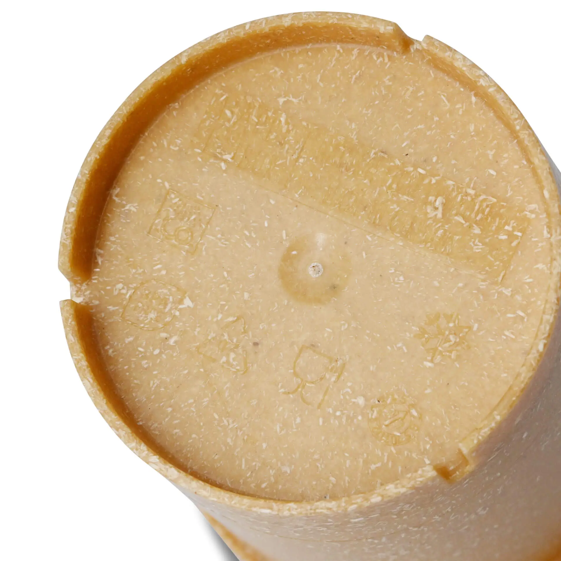 | 2 FÜR 1 | Mehrweg-Becher "merways Cup" 400 ml, Ø 95 mm, Karamell / braun