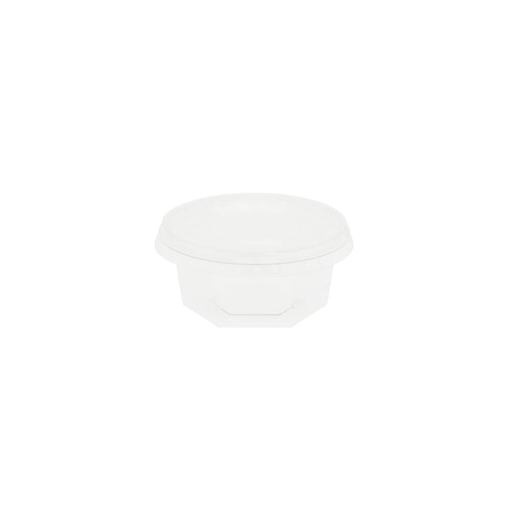 rPET-Portionsbecher 50 ml, Ø 65 mm, transparent