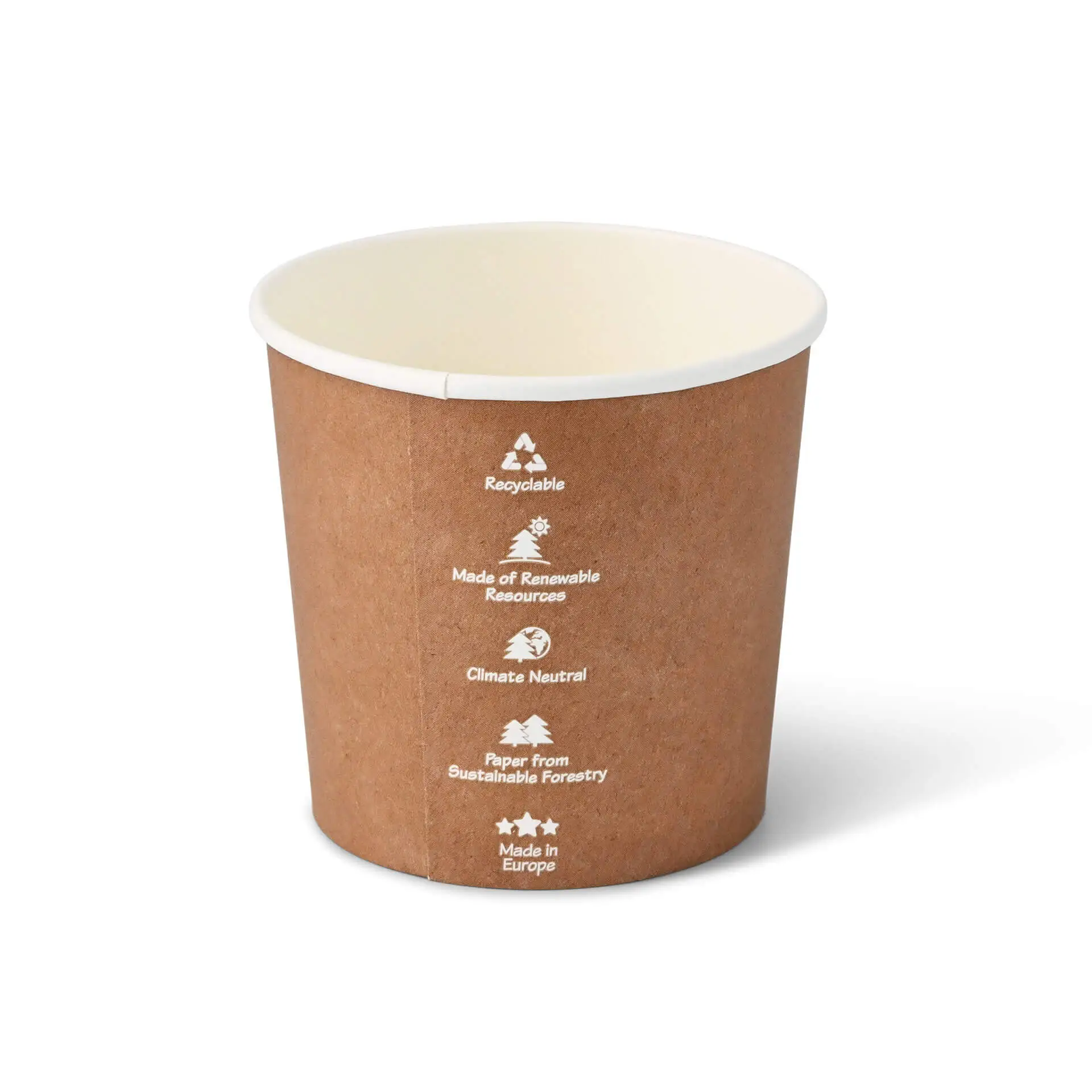 26 oz Cardboard Soup cups, Ø 114 mm, kraft, Icons dfc036561-suppenbecher-aus-karton-650-ml-114-mm-braun-icons-2