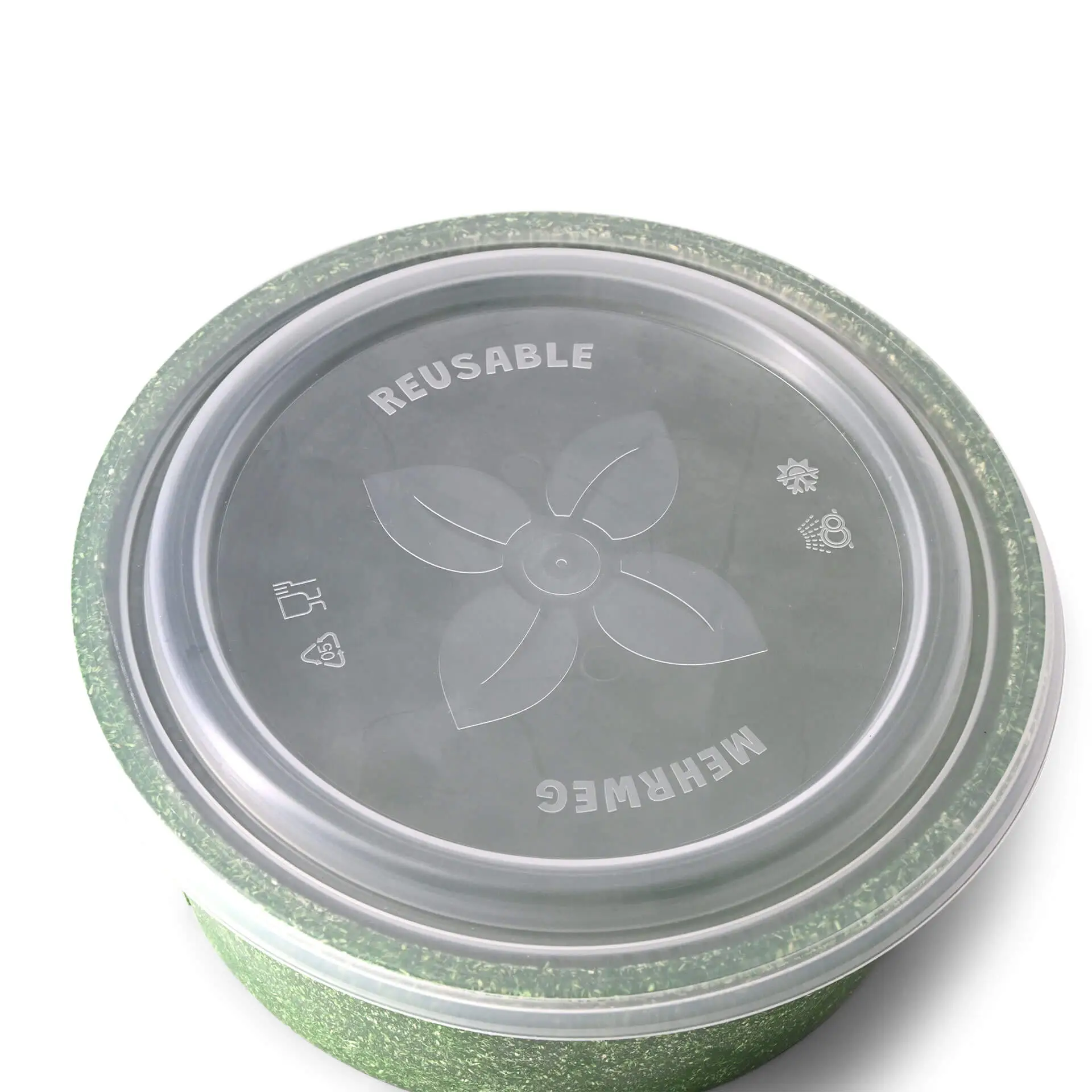 Reusable lids "merways Bowl" Ø 185 mm, PP, transparent dfc008101-mehrwegdeckel-merways-bowl-185-mm-pp-transparent-4