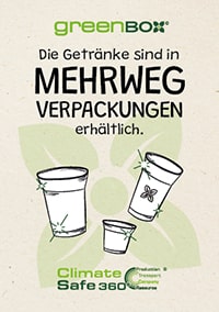 Mehrweg-Poster: Getränke DIN A4