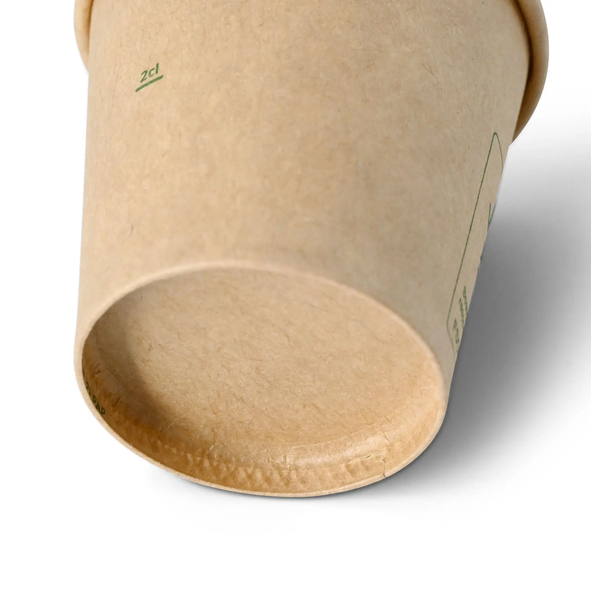 Pappbecher 50 ml / 2 oz, Ø 50 mm, braun