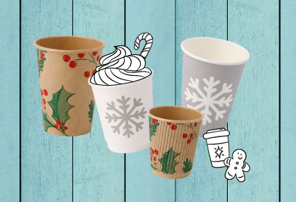 Decorative Winter Cups