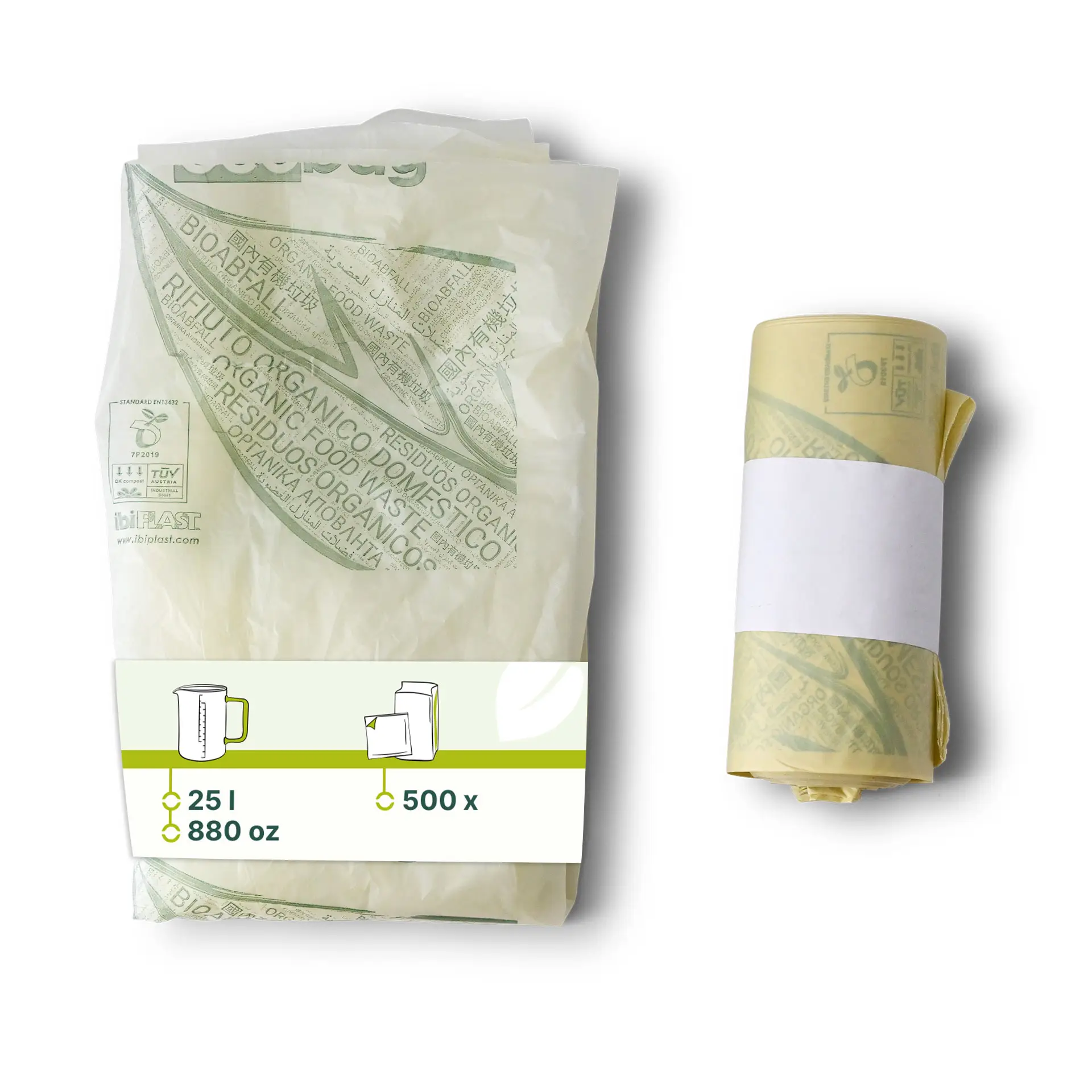 Bio Bin bags PLA, 50x60 cm, 25 l dhy05081-bio-muellbeutel-pla-50x60-cm-25-l