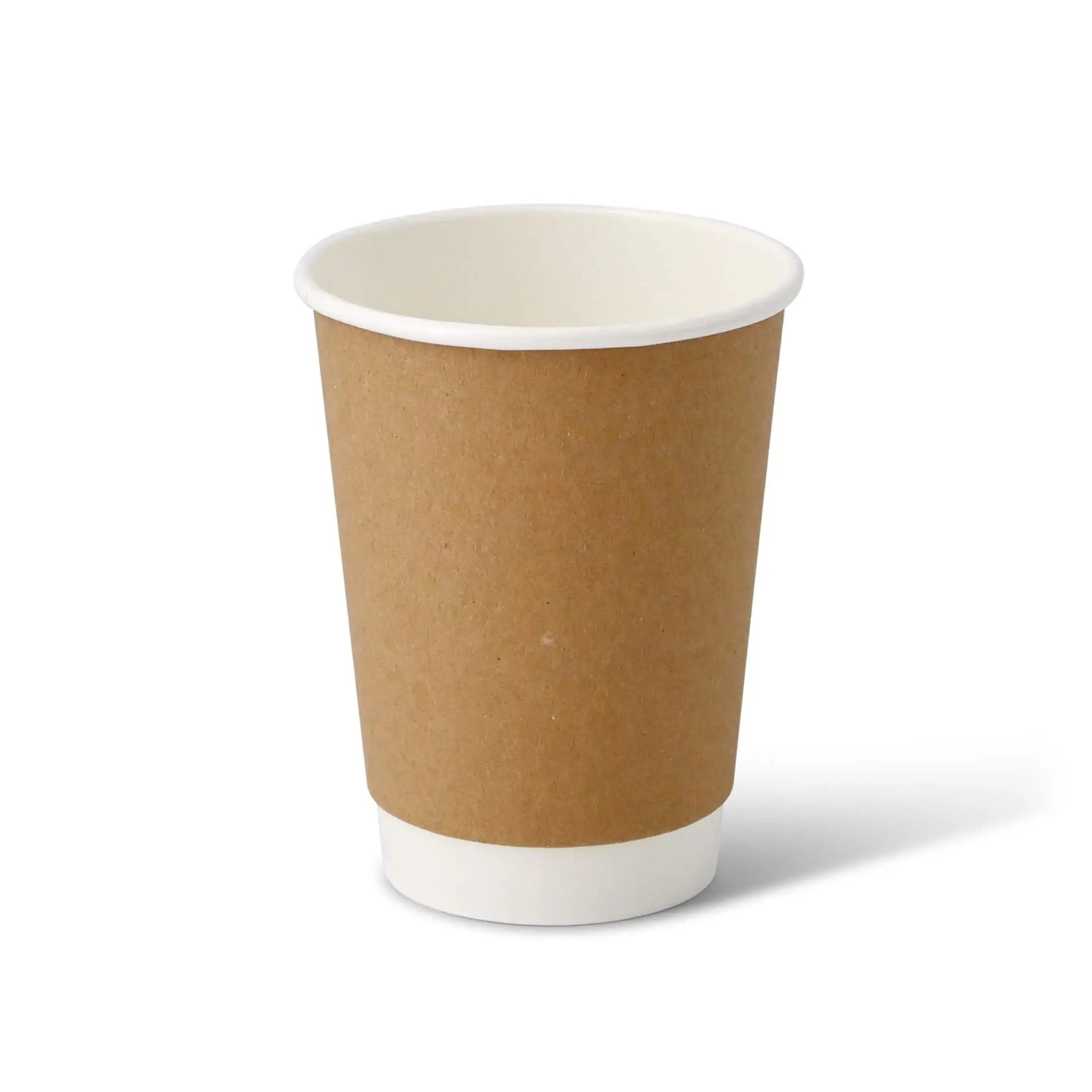 Coffee to go Becher aus Pappe (beschichtet) doppelwandig, 300 ml / 12 oz, Ø 90 mm, braun, innen weiß con10003-01-0-coffee-to-go-becher-aus-pappe-beschichtet-doppelwandig-300-ml-12-oz-90-mm-braun-innen-weiss-1