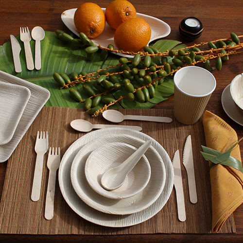 Tisch Palmblatt
